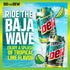 24 pack Mountain Dew, Baja Cabo Citrus Zero Sugar 12 Fl Oz Cans