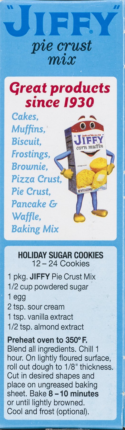 Jiffy Pie Crust Mix, 9 oz (3 Pack) - Jiffy