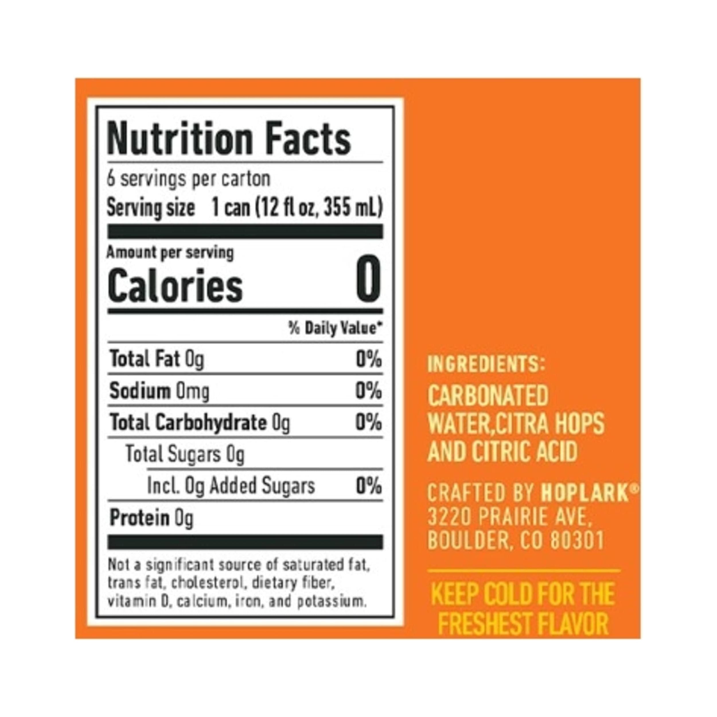 HOPLARK Non-Alcoholic Citra Beer 6-Pack, 12 oz Cans - Hoplark