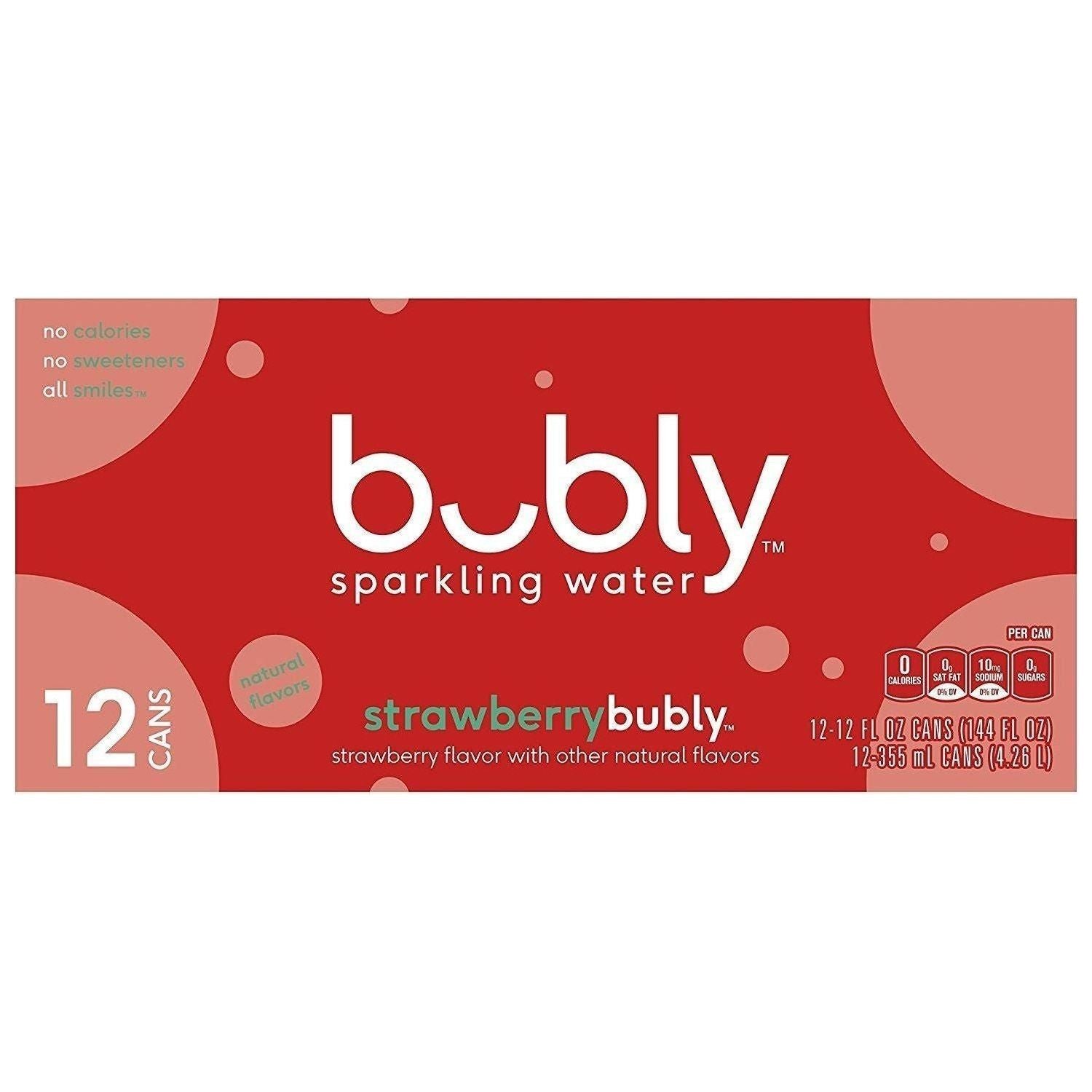 Bubly Sparkling Water, Mango Pineapple, 12 Fl Oz (pack of 12) - Bubly