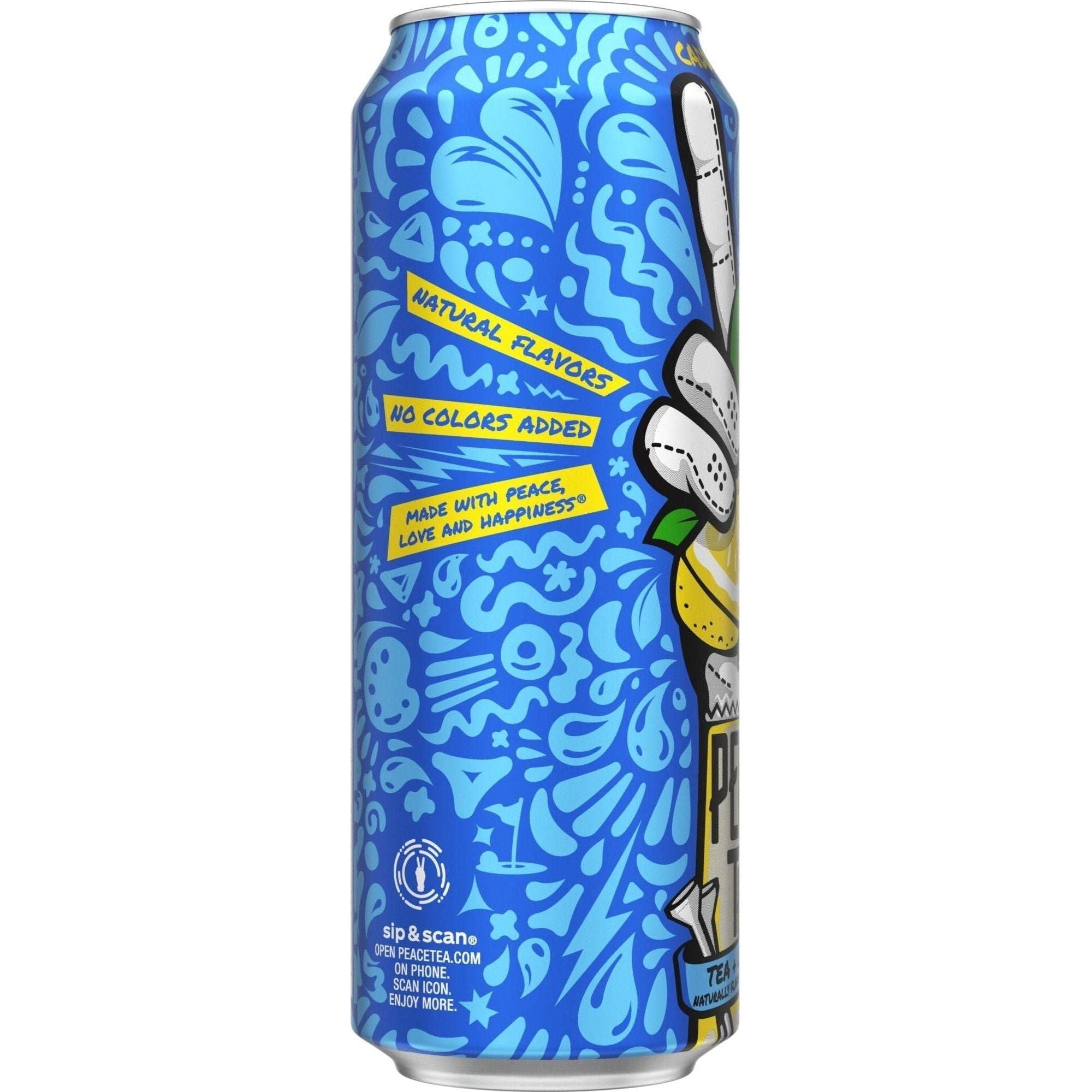 4 PACK Peace Tea Caddy Shack Black Tea Lemonade Drink 23 fl oz - Peace Tea
