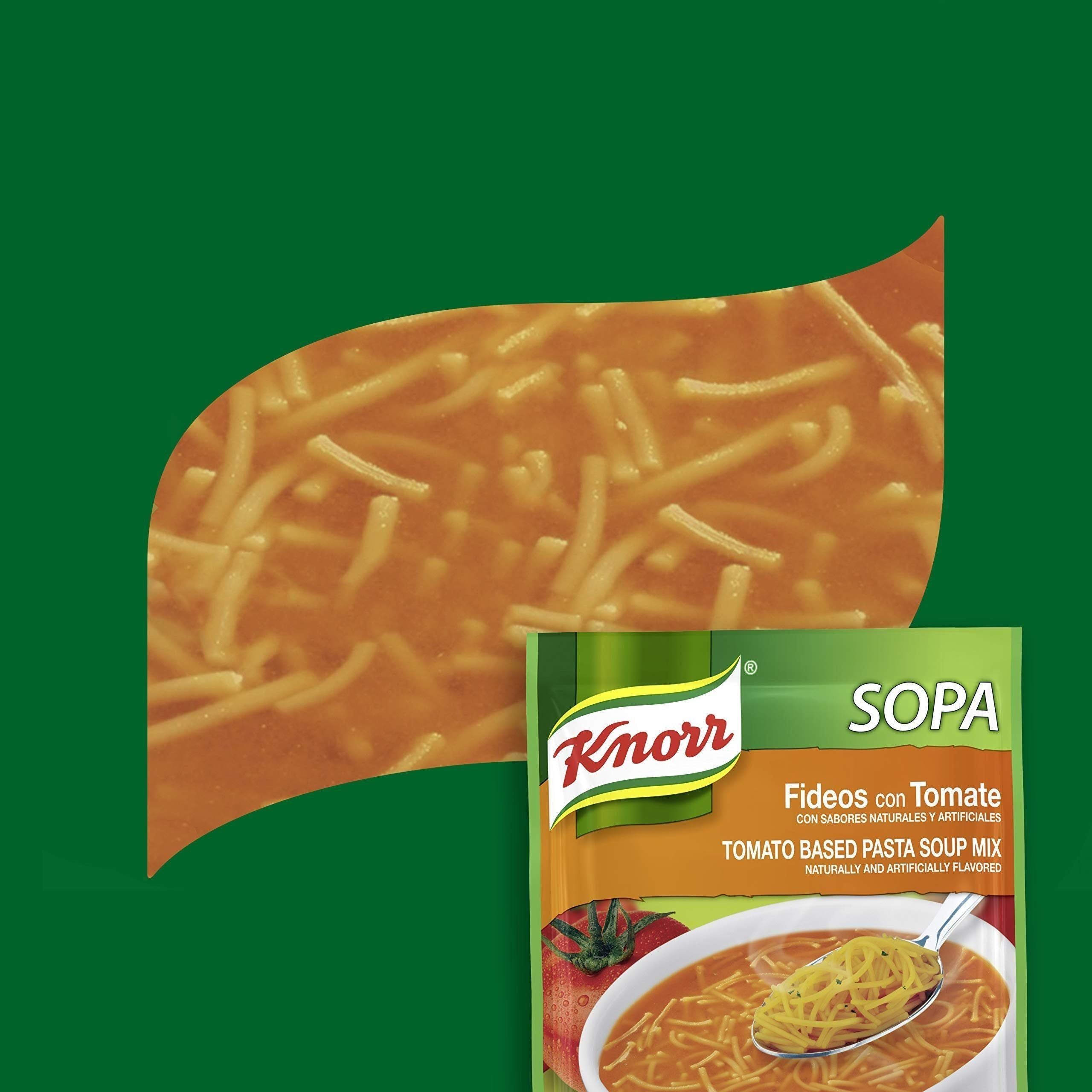 Knorr Tomato & Pasta Soup Mix, 3.5 oz Packets, 24 Count - Knorr