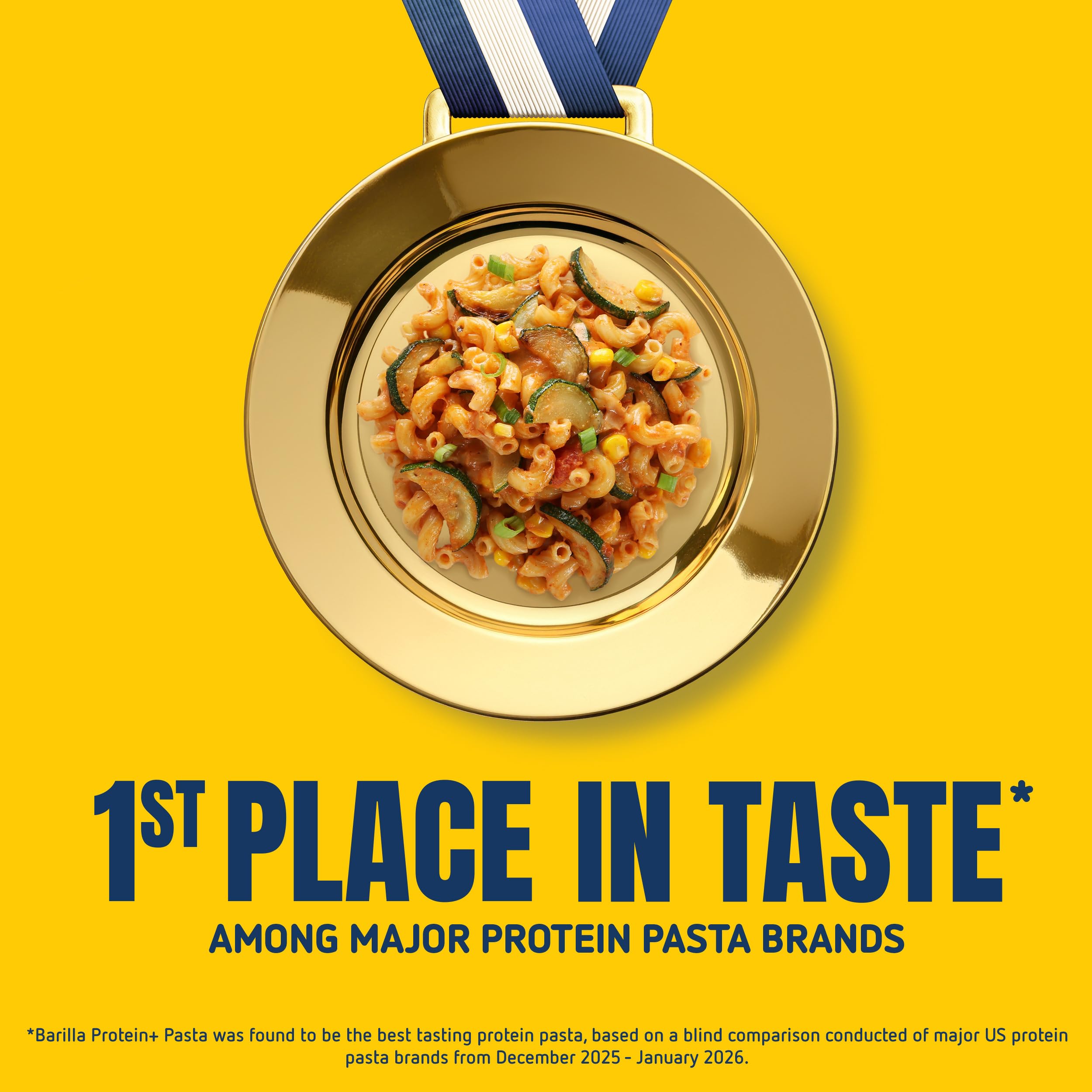 Barilla Protein+ (Plus) Elbows Pasta, 14.5 Ounce (Pack of 12) - plant based - Made from Lentils, Chickpeas & Peas - Non-GMO, Kosher Certified - Barilla