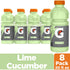 Gatorade Thirst Quencher, Lime Cucumber, 20 Fl Oz, 8 Pack - Gatorade