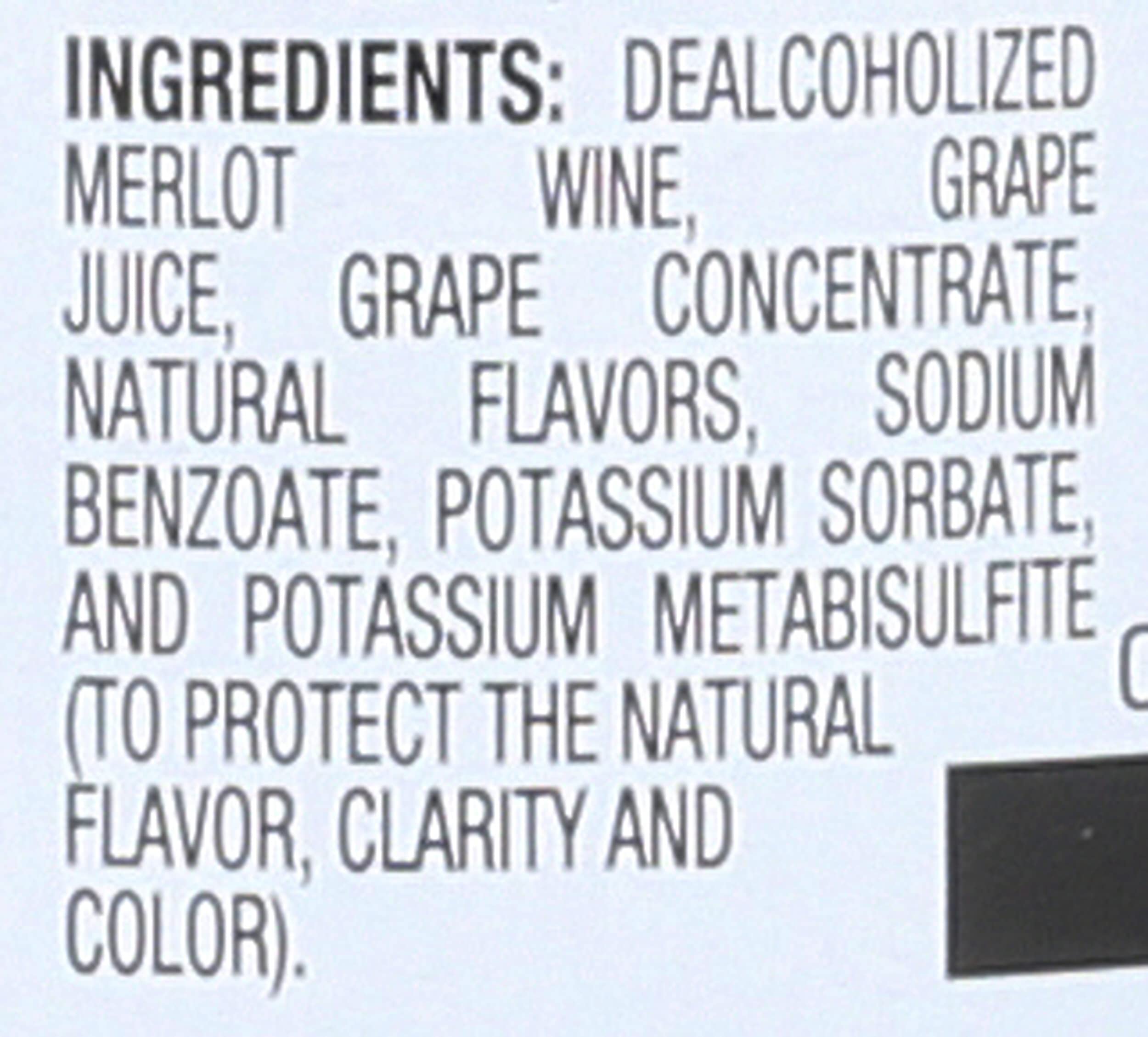 FRE Merlot Alcohol-Removed Non-Alcoholic Red Wine California Vineyards, 750 mL, 1 Bottle