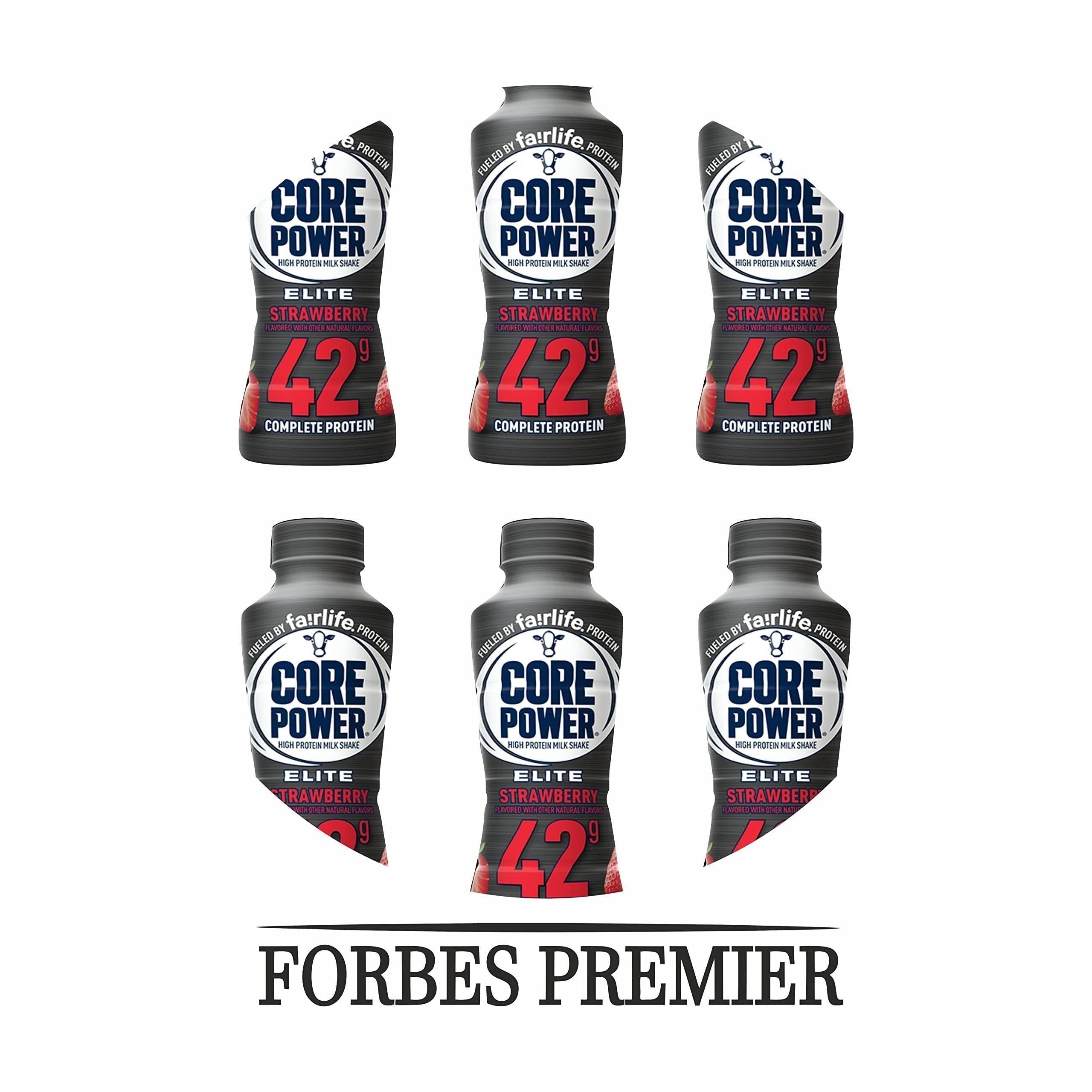 Fairlife Core Power Elite Strawberry Protein Shake, 14 fl oz (Pack of 6) - Core Power