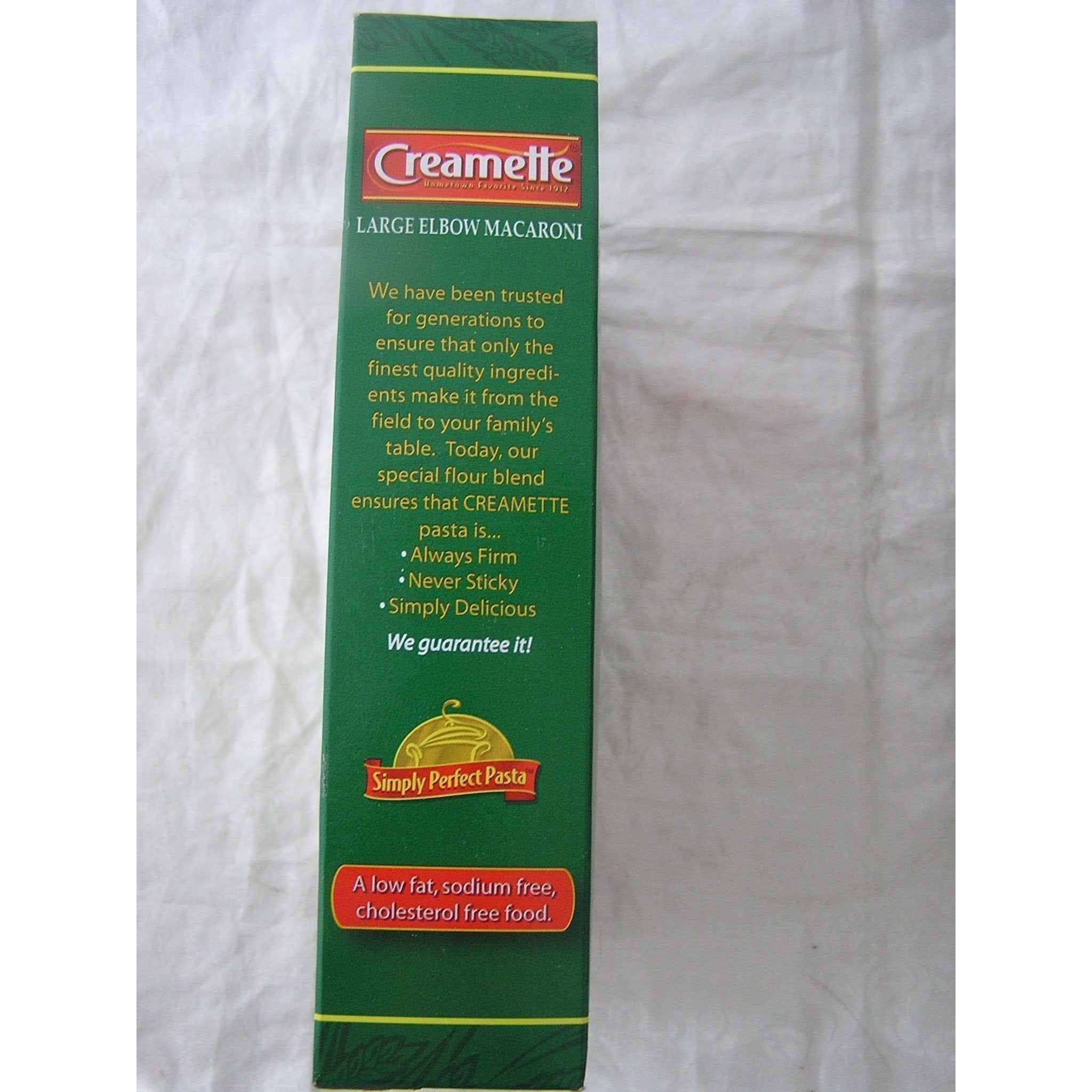 Creamette Elbow Macaroni Noodles - Pack of Three 1 lb Boxes - Creamette