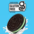 OREO Gluten Free Mint Cream Chocolate Sandwich Cookies, 12.47 oz - Indulgent Gluten Free Treats - Oreo