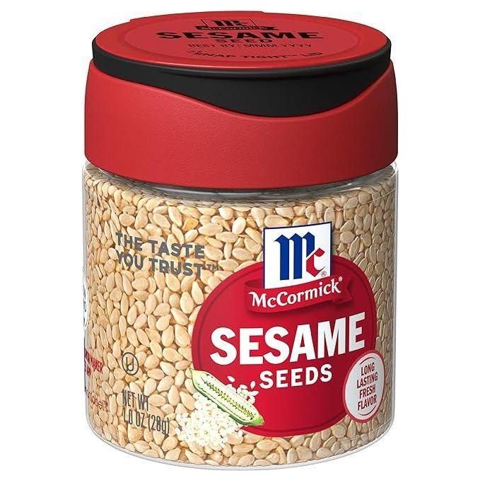 McCormick Nutty Sesame Seeds, 1 oz (6 Pack) - McCormick