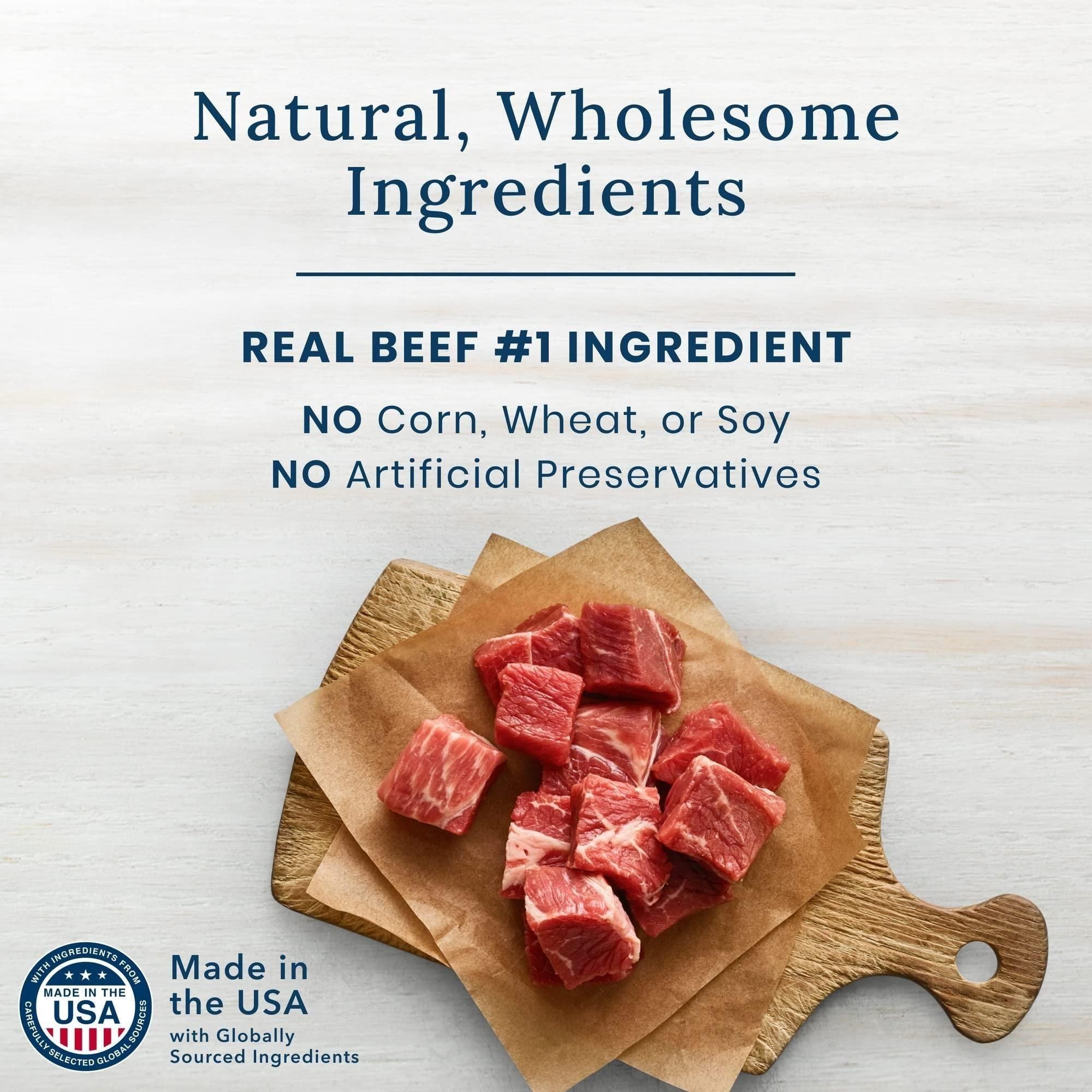 Blue Buffalo Nudges Grillers Natural Dog Treats Made with Real Steak, 16-oz. Bag - Buffalo Wild Wings