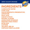 Sunkist Orange Zero Sugar Soda Orange 20oz, 12 Pack - Sunkist