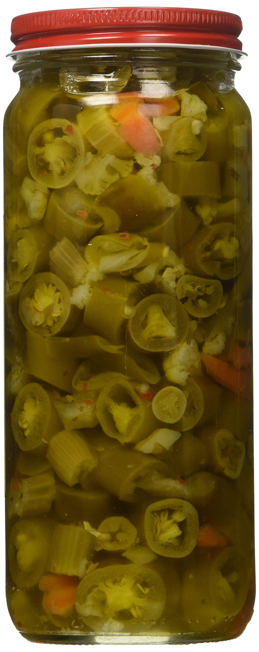 Marconi Hot Giardiniera, 16 Ounce - Marconi