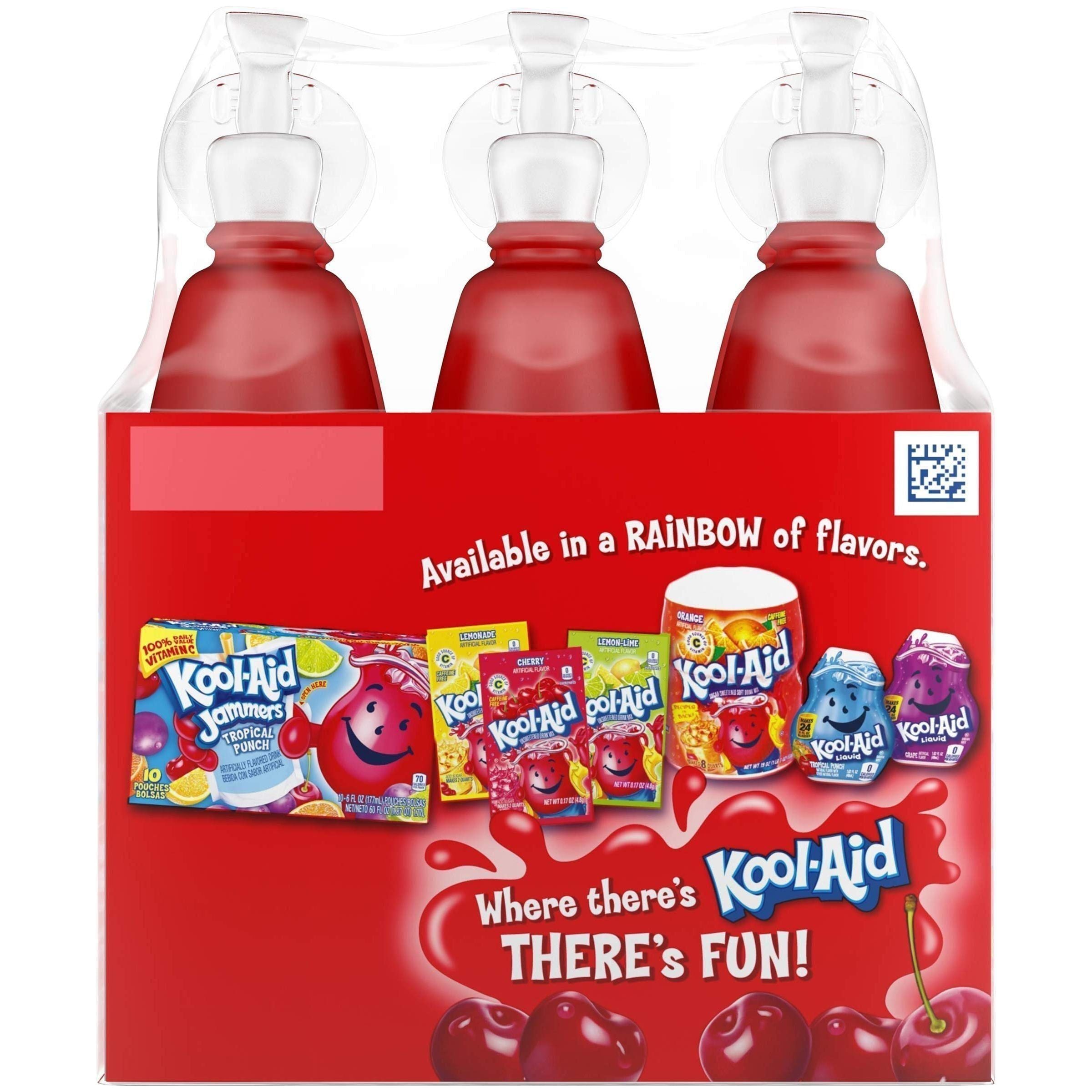 Kool-Aid Bursts Cherry Flavored Juice Drink (6 Bottles) - Kool-Aid