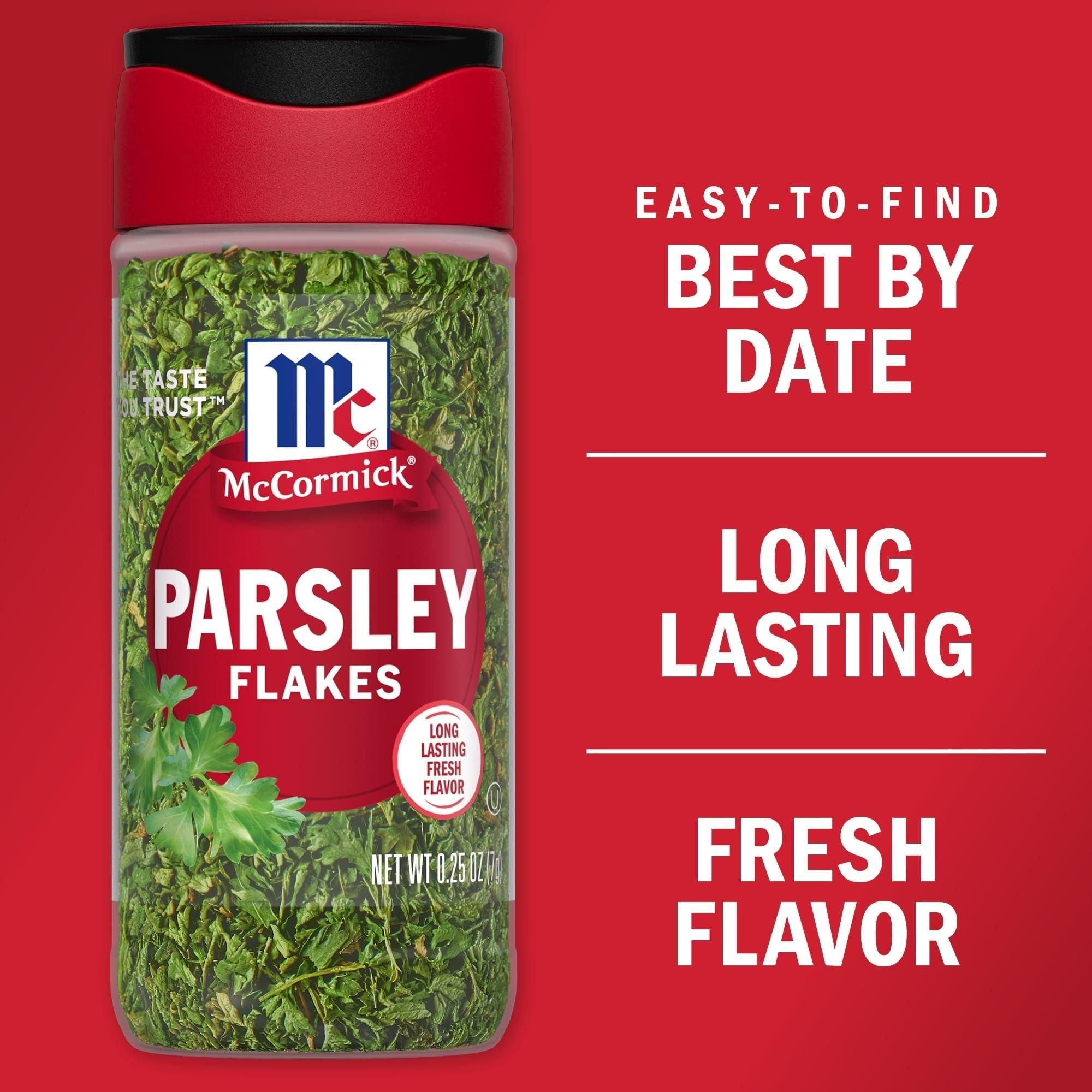 McCormick Dried Parsley Flakes, 0.5 oz - McCormick