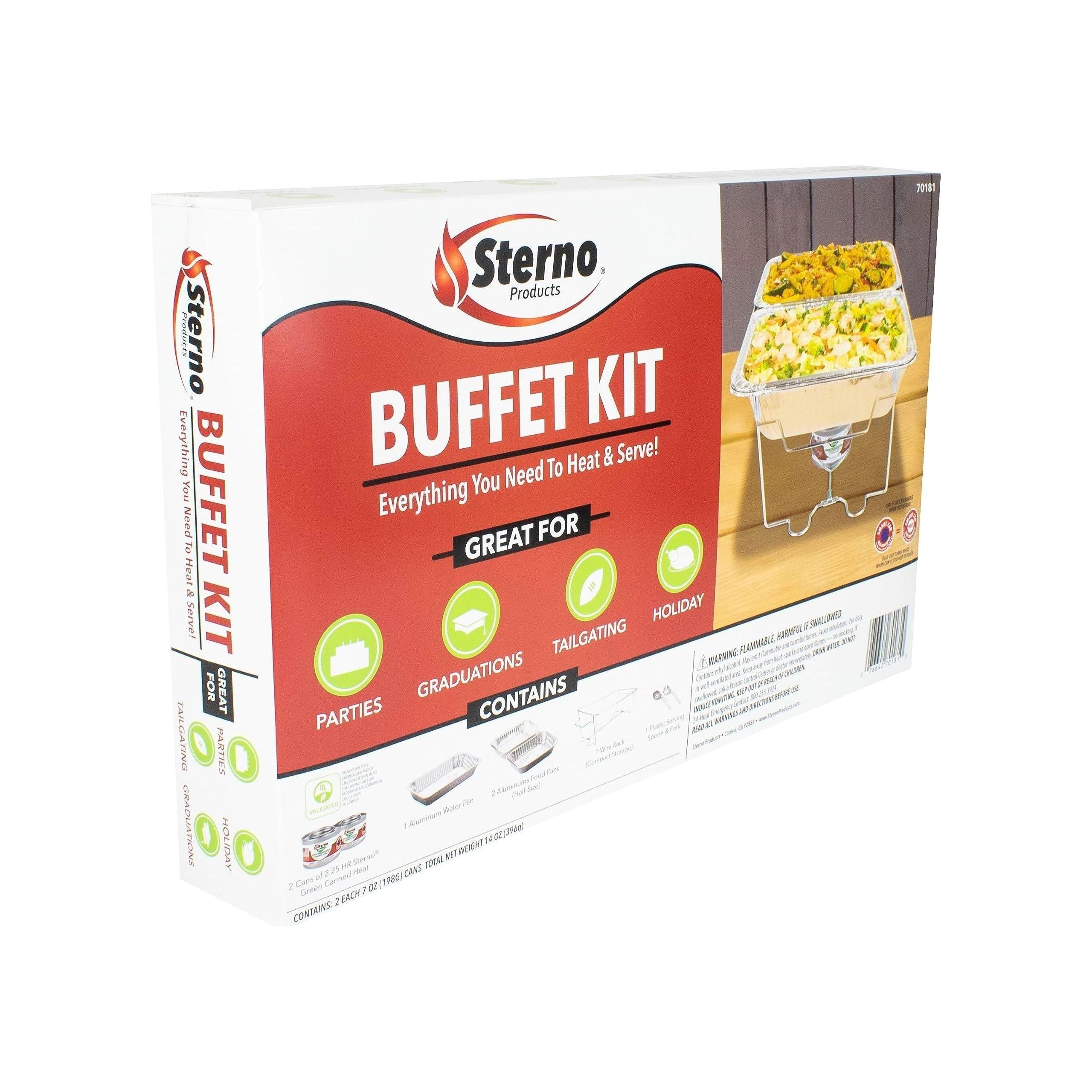 Sterno 70182 Full Size Buffet Kit - Sterno
