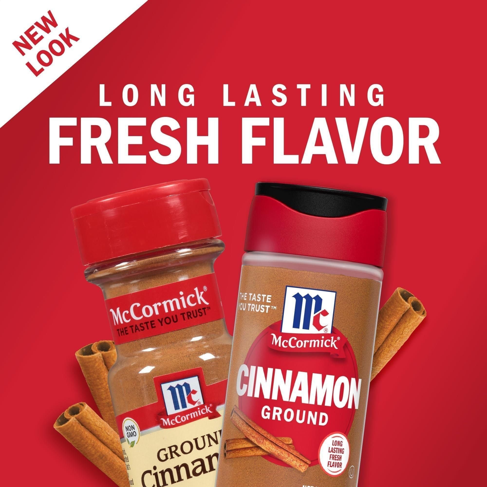 McCormick Rich Aged Ground Cinnamon, 2.37 oz - McCormick