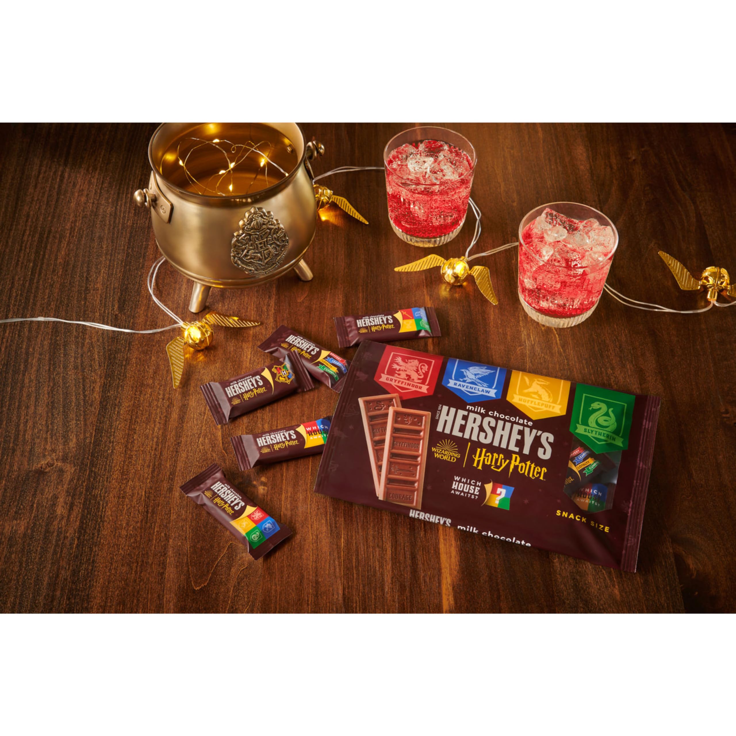 HERSHEY'S Harry Potter Milk Chocolate Snack Size Candy, 9.45 oz, 3 Pack