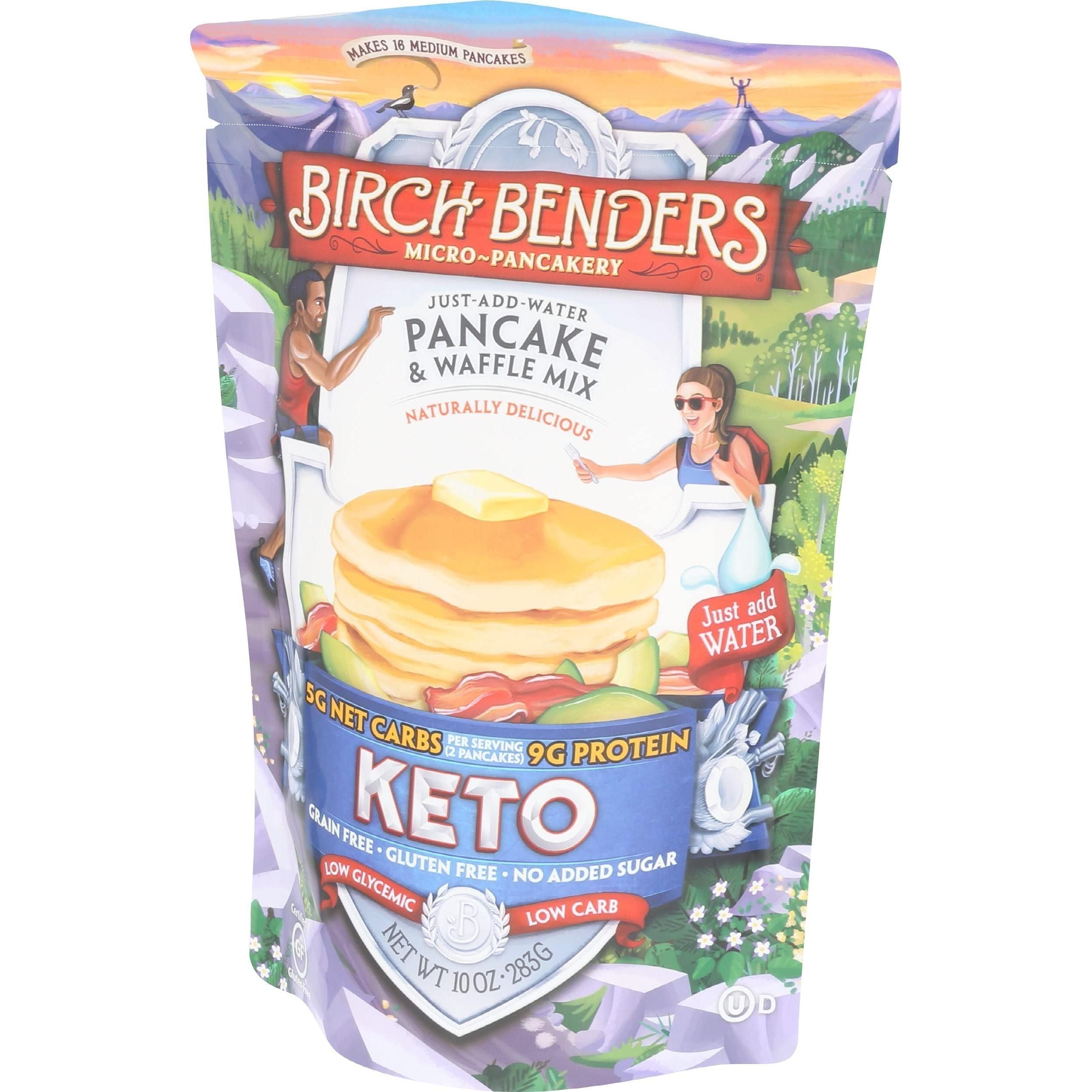 Keto-Friendly Fluffy Pancake & Waffle Mix by Birch Benders - Birch