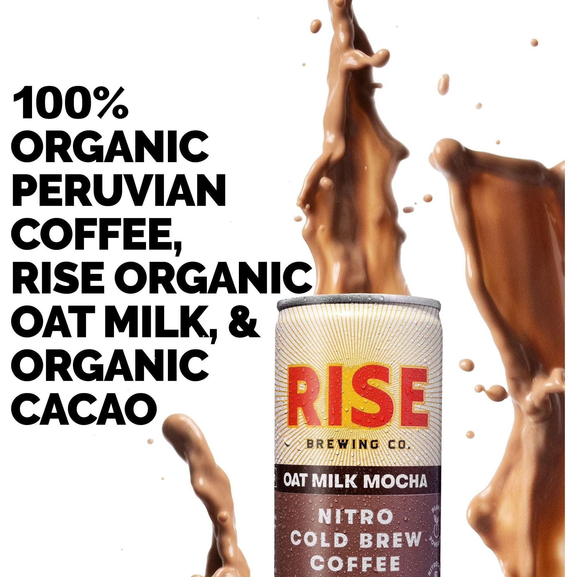 Rise Brewing Mocha Nitro Cold Brew Latte - Rise Brewing