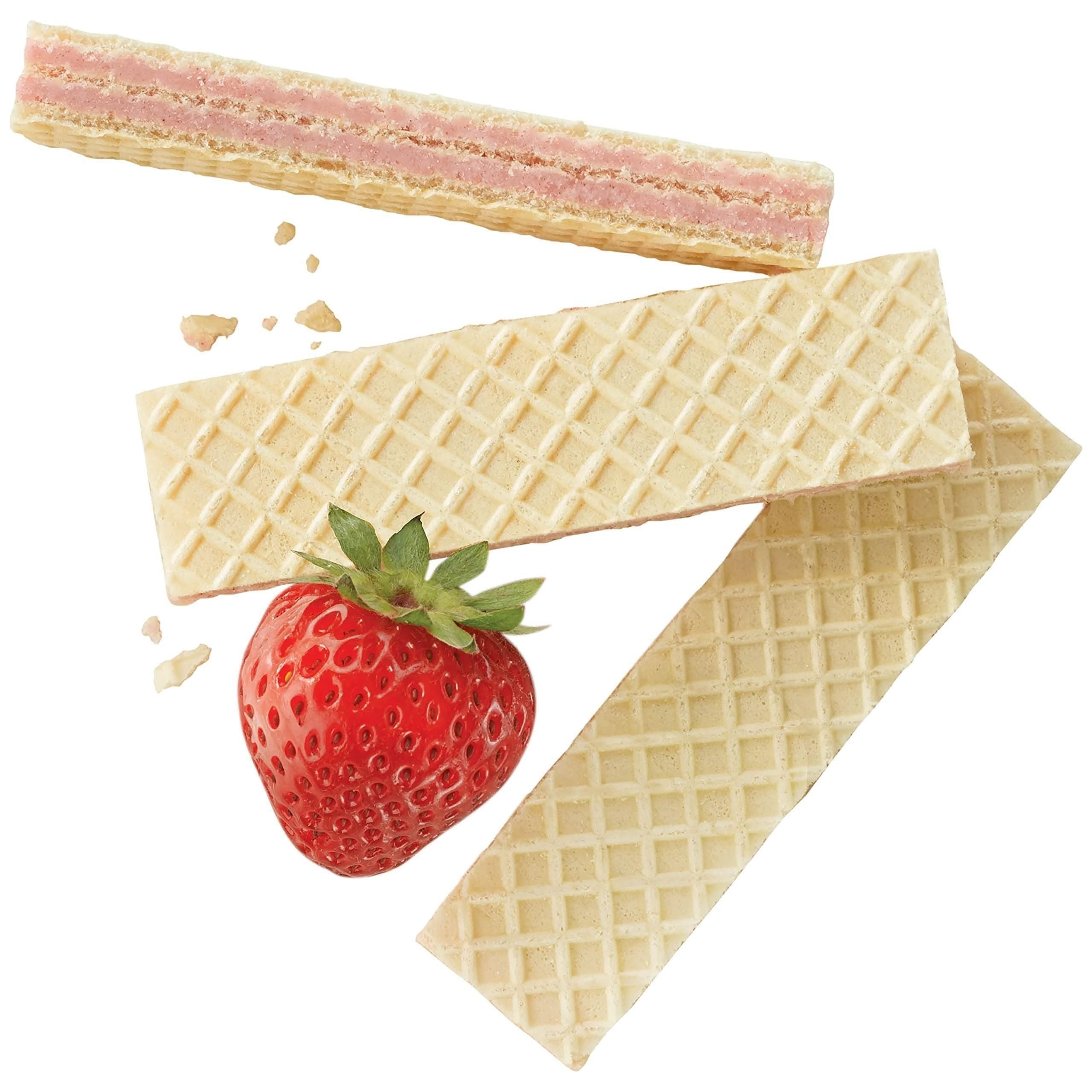 VOORTMAN Real Strawberry Crisp Wafer Cookies 10.6 oz - Voortman