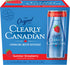 Clearly Canadian Summer Strawberry Sparkling Spring Water Beverage, Natural & Carbonated. 1 Case (24 cans x 12 fl oz)