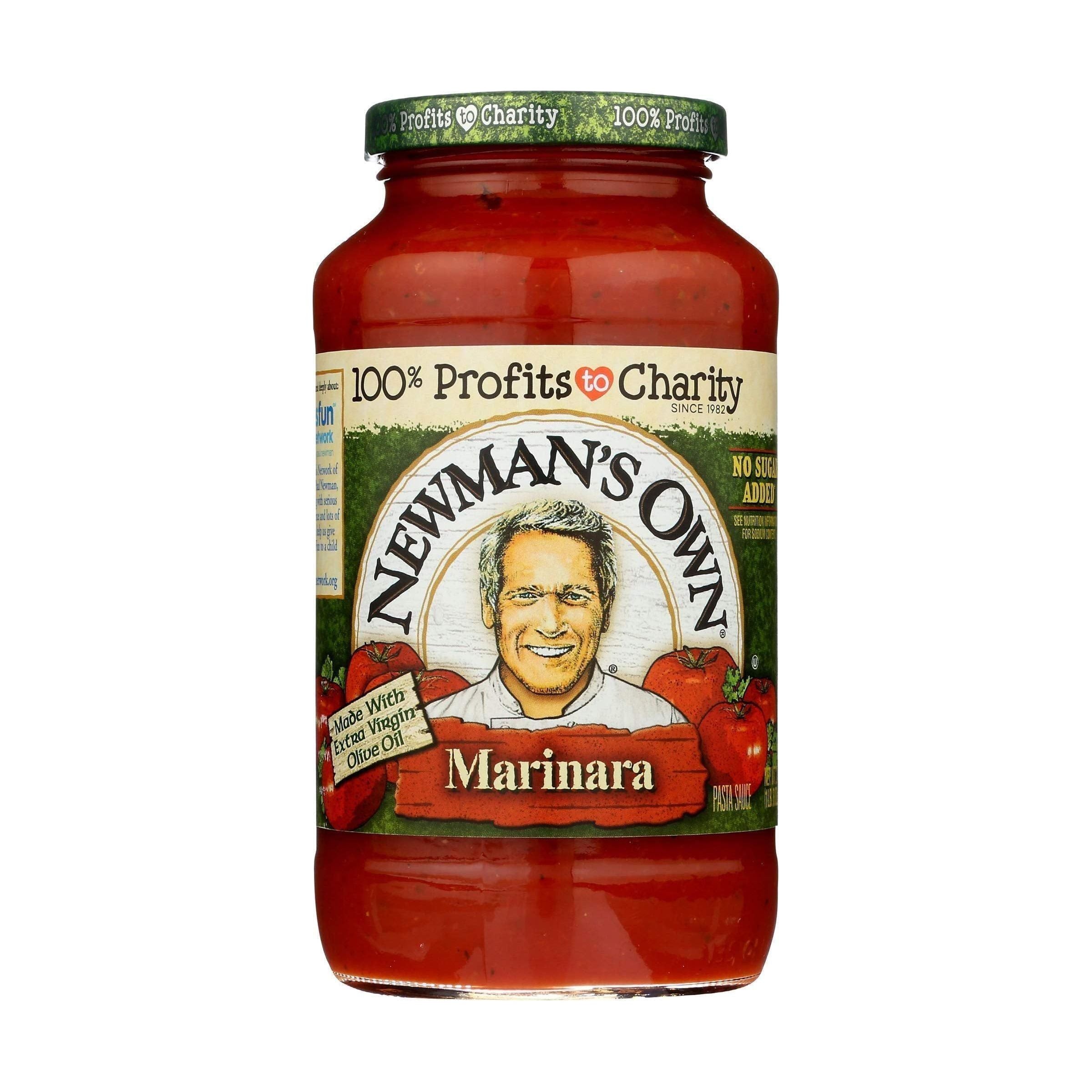 Newman's Own All-Natural Marinara Sauce, 24 oz Jar - Newman's Own