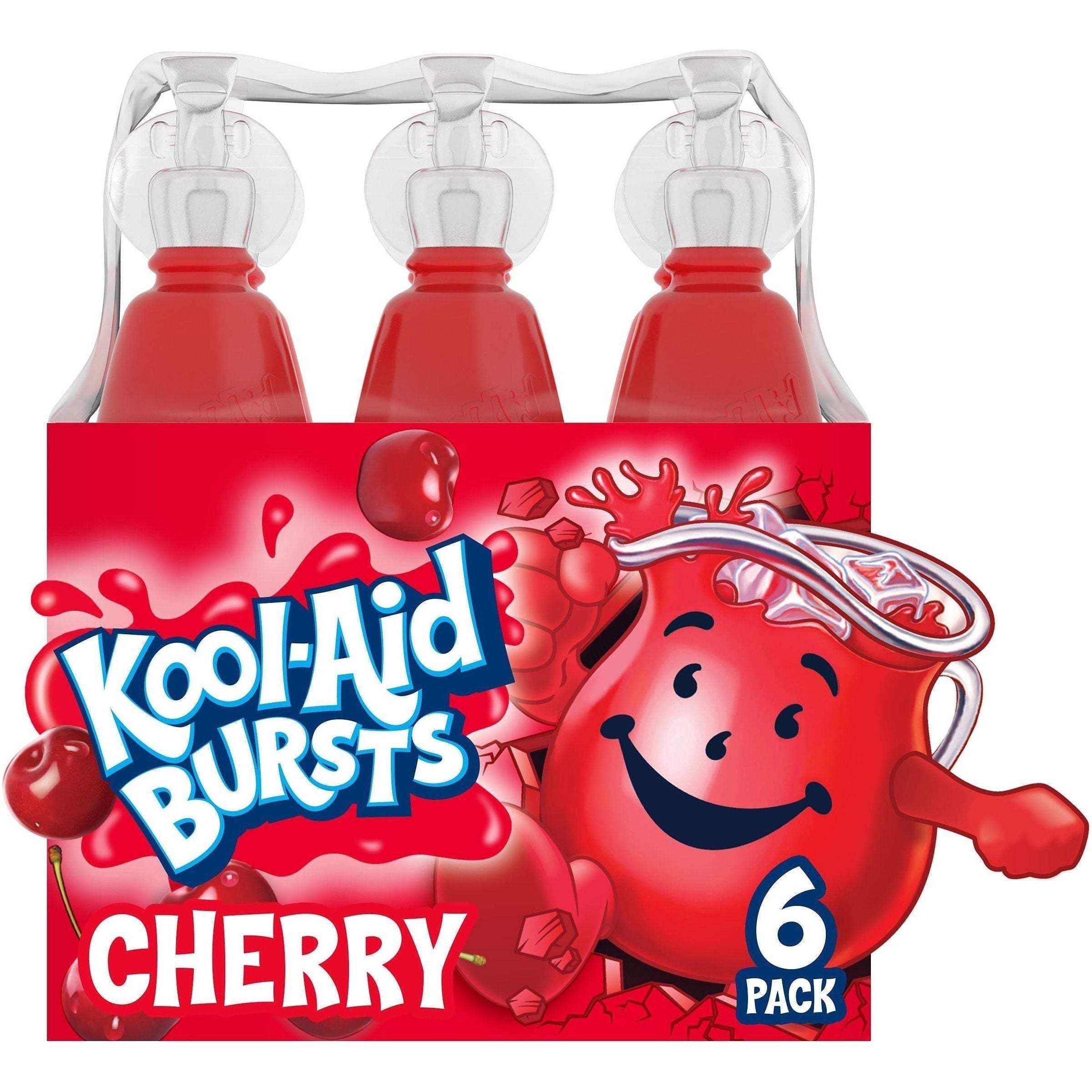 Kool-Aid Bursts Cherry Flavored Juice Drink (6 Bottles) - Kool-Aid