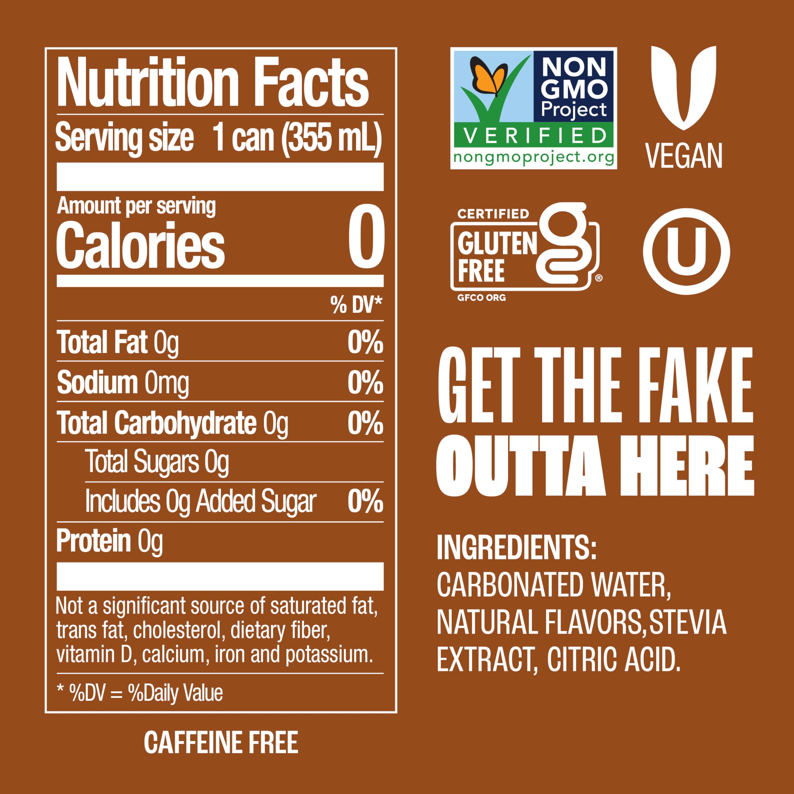 Zevia Zero Calorie Soda, Creamy Root Beer, 12 Ounce Cans (Pack of 6)