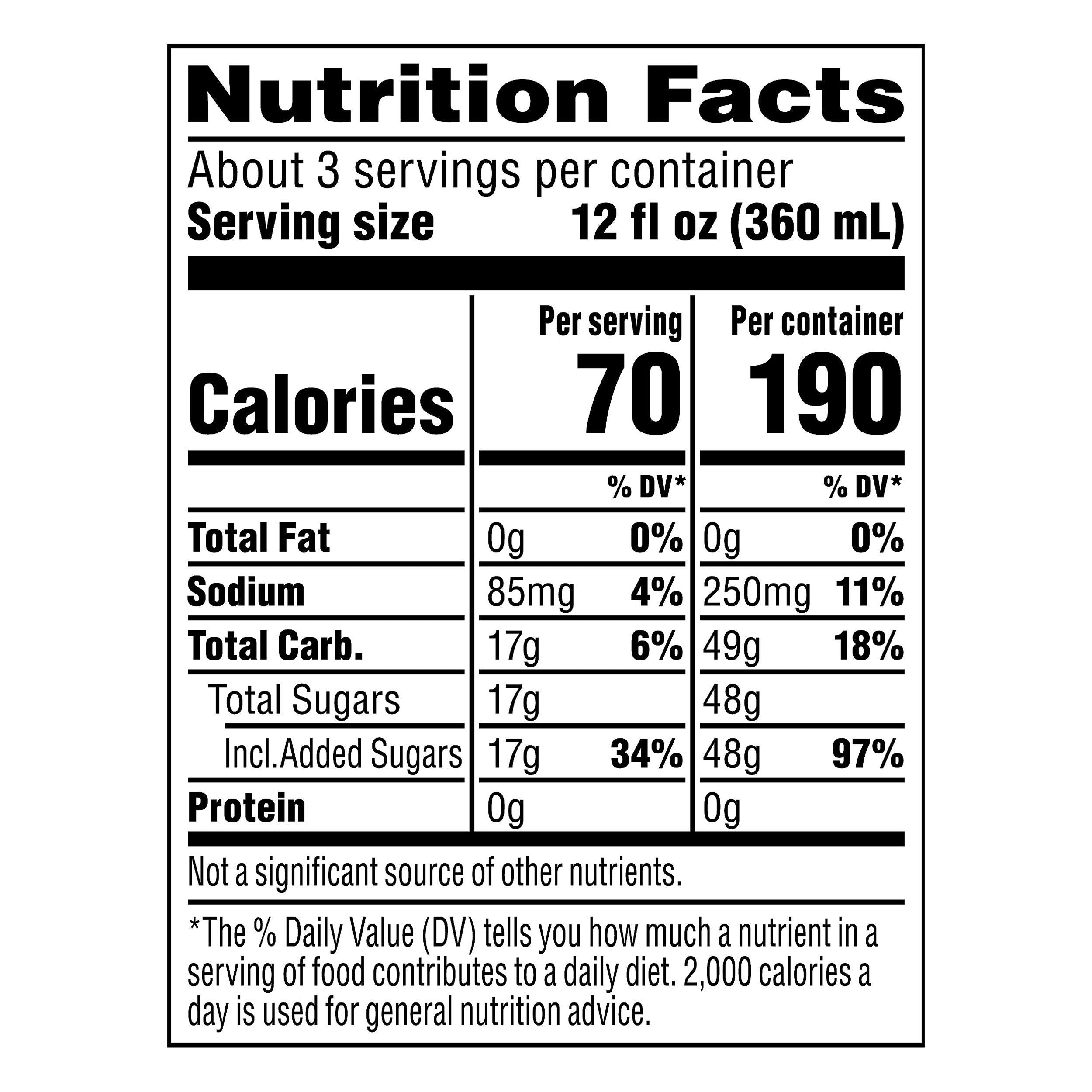 Brisk Raspberry tea 1 Liter 15pk - liption