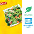 Glad Zipper Food Storage Plastic Bags - Sandwich - 100 Count, Pack of 6 - Glad