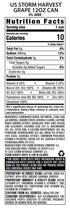 STORM Harvest Grape Energy Drink, 12 fl oz, 12 Pack
