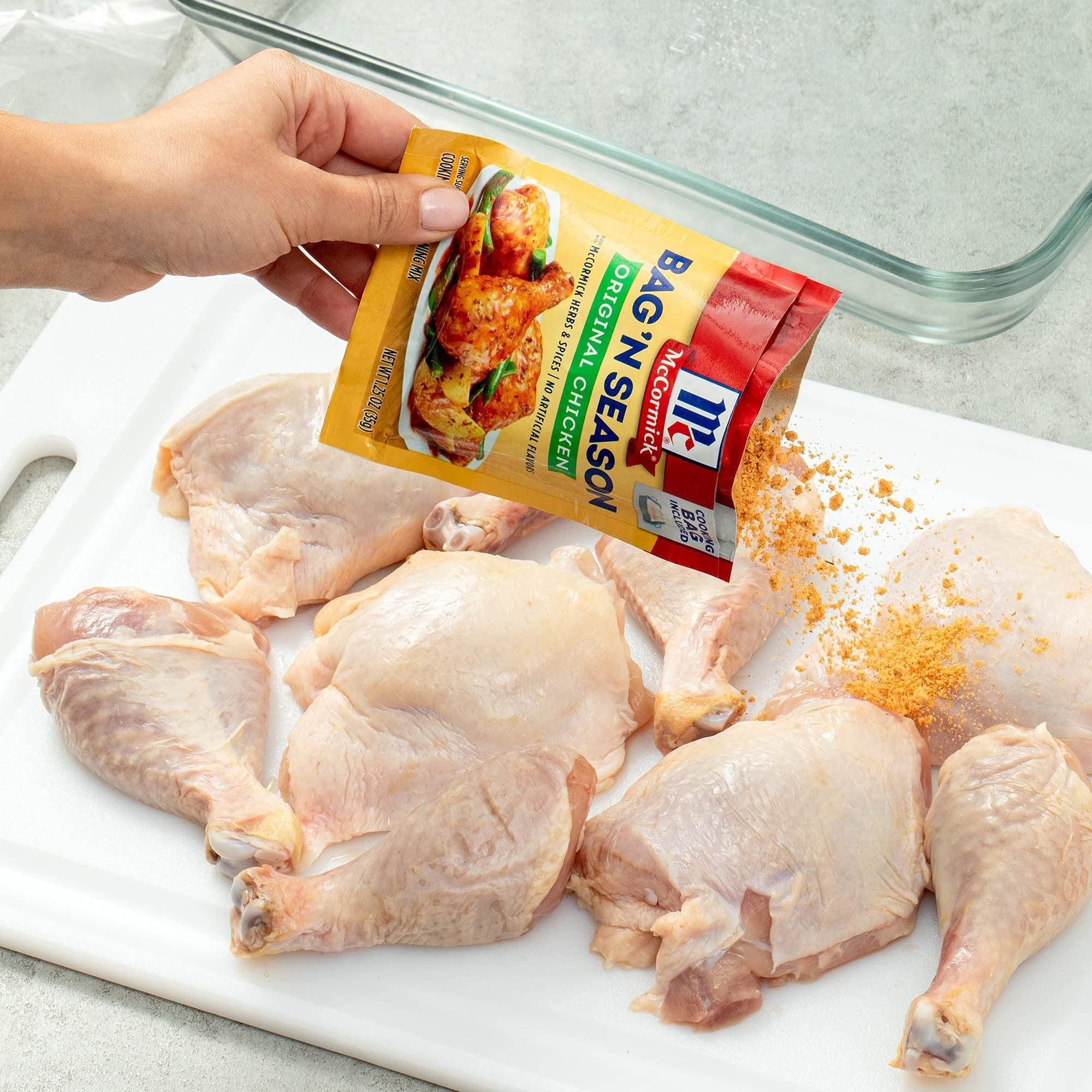 McCormick Original Chicken Seasoning Mix & Cooking Bag, 1.25 oz - McCormick