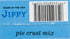 Jiffy Pie Crust Mix, 9 oz (3 Pack) - Jiffy