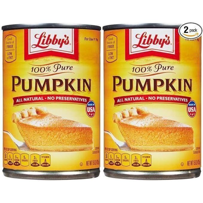Libby's 100% Pure Pumpkin Pie & Dessert Filling (Pack of 2) - Libby's