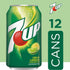 Caffeine-Free 7UP Lemon Lime Soda, 12 oz Cans - 12 Pack - 7-Up