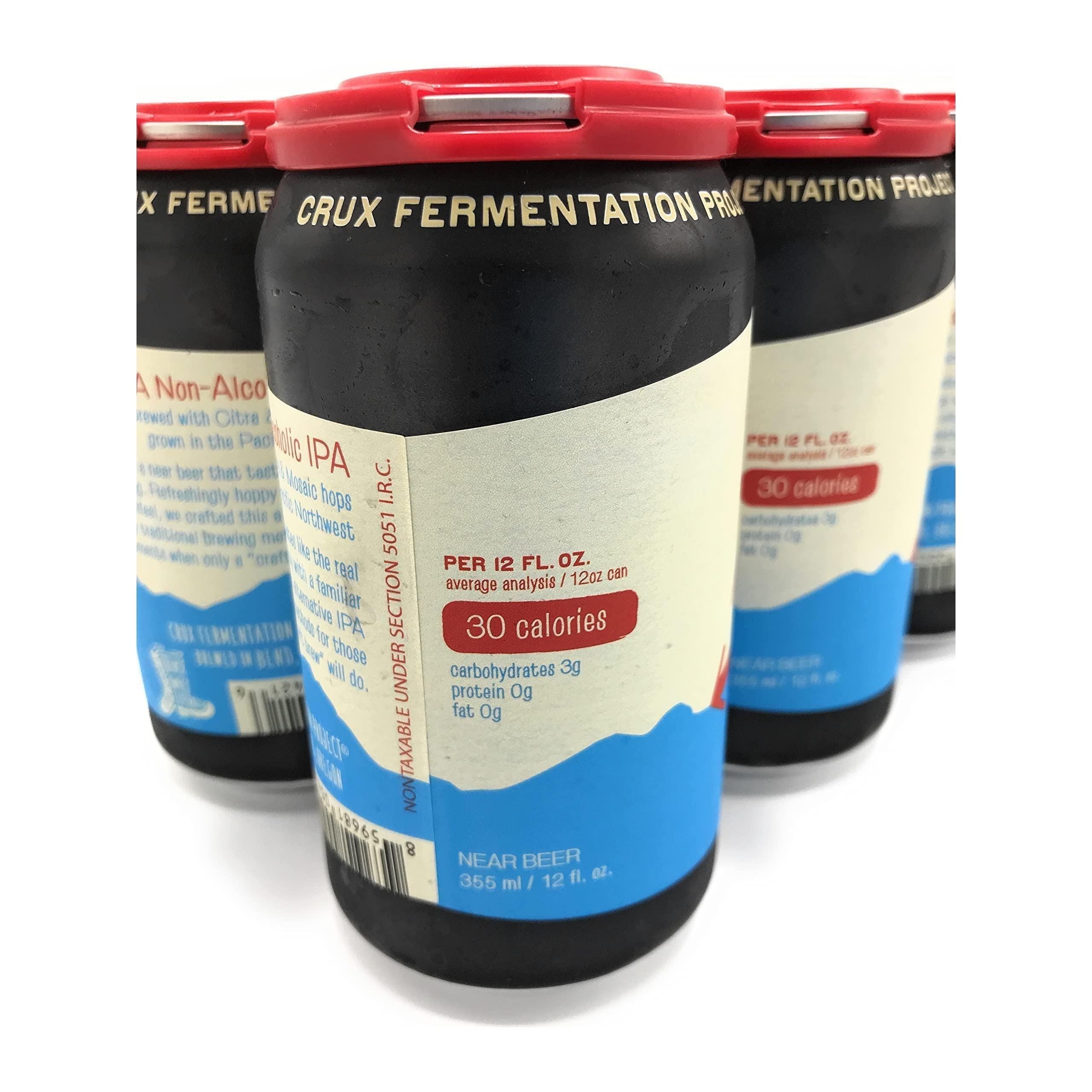 CRUX FERMENTATION PROJECT River Refresher Non-Alcoholic IPA 6-Pack Cans, 12 Oz - CRUX FERMENTATION PROJECT
