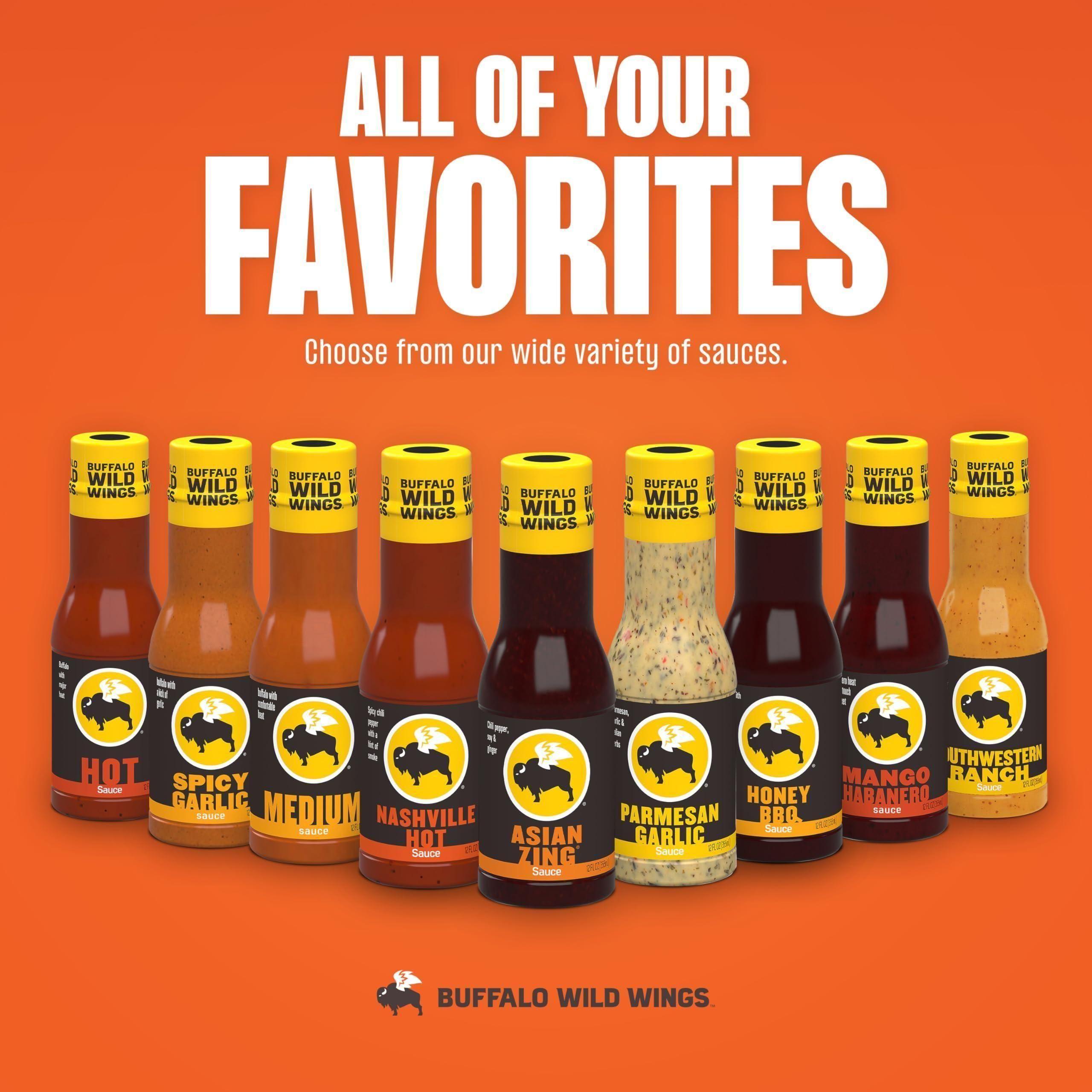 Buffalo Wild Wings Asian Zing Sauce, 12 fl. oz. - Buffalo Wild Wings