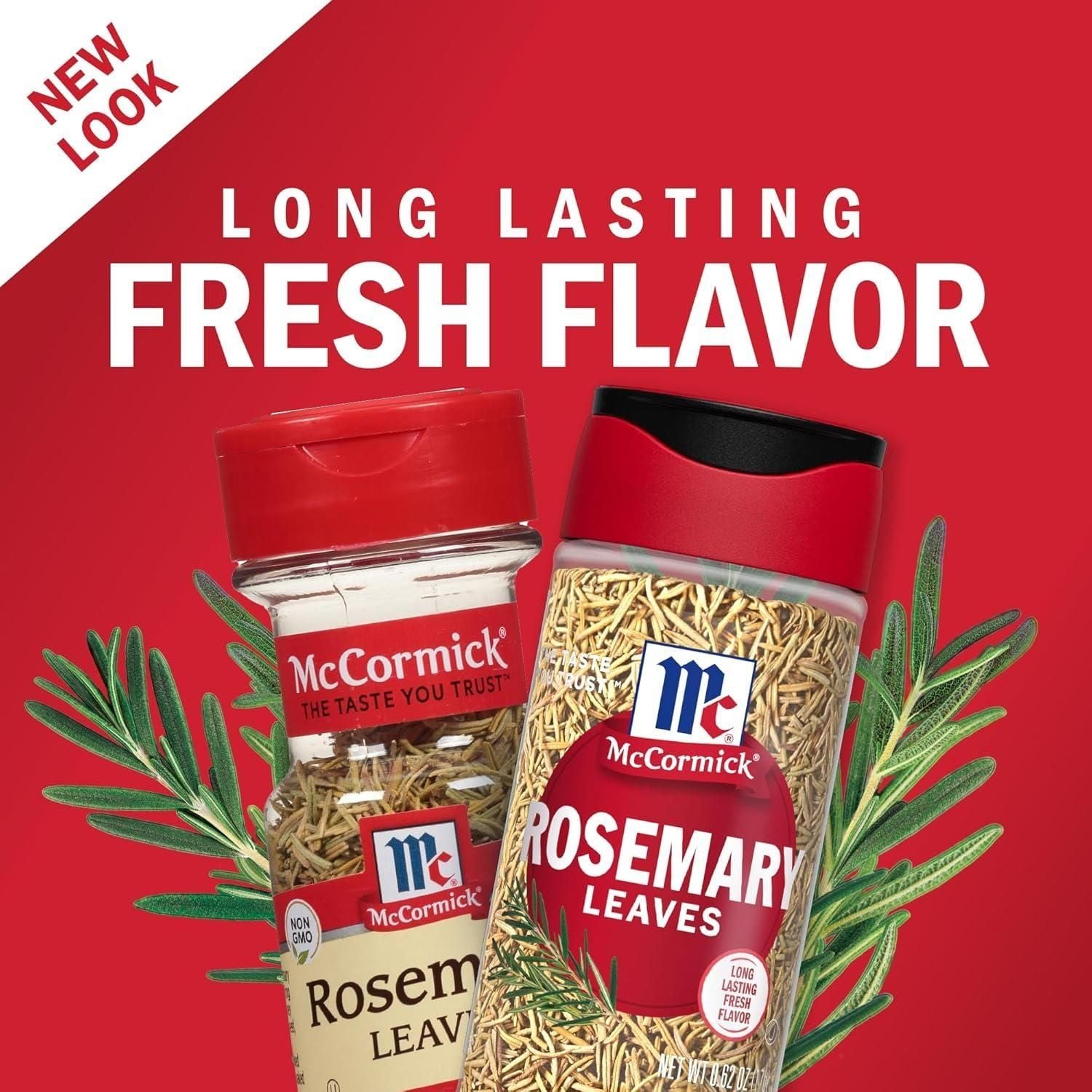McCormick Whole Dried Rosemary Leaves, 0.62 oz - McCormick
