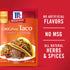McCormick Original Taco Seasoning Mix, 1 oz (6 PACK)