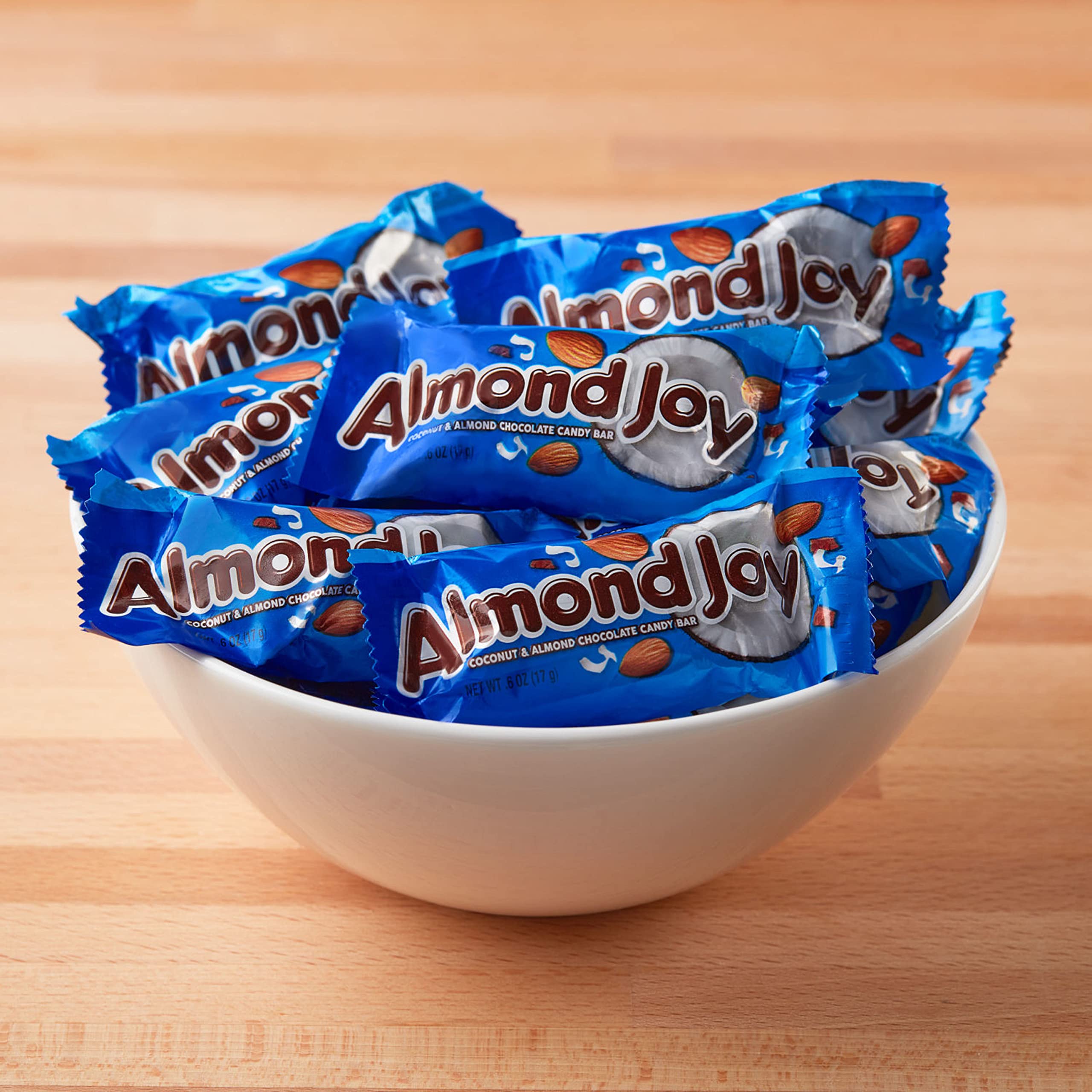 ALMOND JOY Coconut & Almond Chocolate Snack Size Candy, 11.3 oz