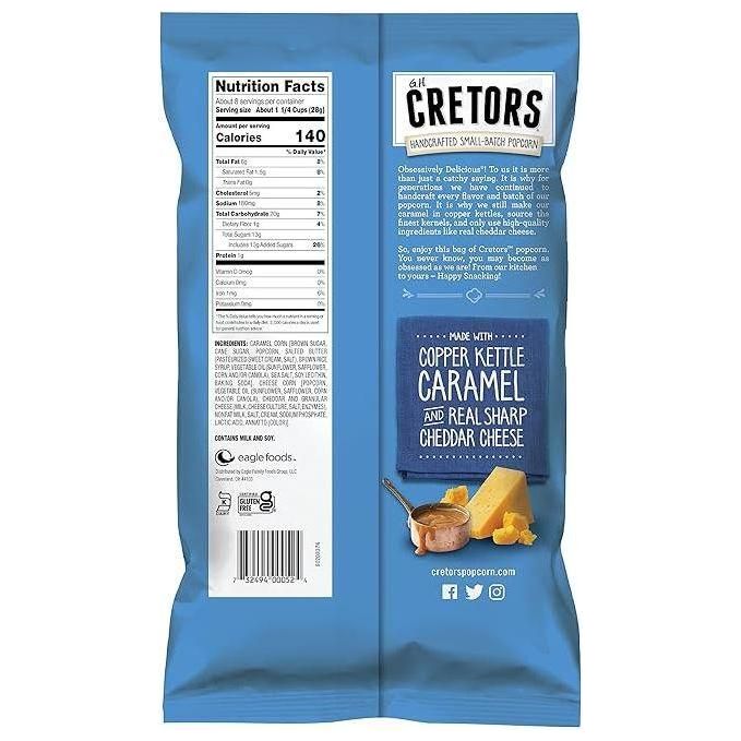 G.h. Cretors Chicago Mix - Chicago - Case Of 12 - 7.5 Oz. - G.H Cretors