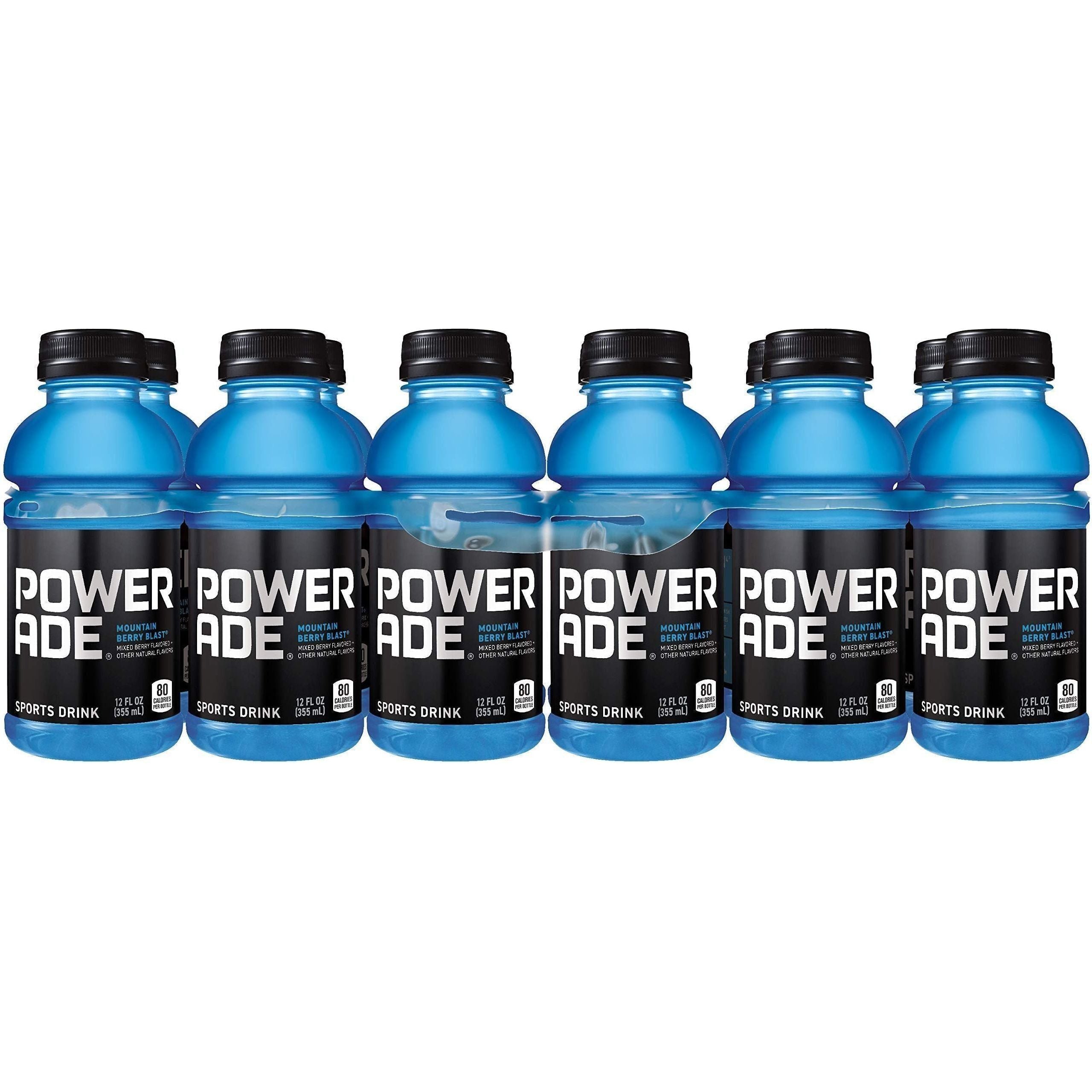 POWERADE Mountain Berry Blast Hydration Drink, 12 oz, 12-Pack - Powerade