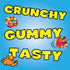 NERDS Rainbow Gummy Clusters, Crunchy & Chewy Candy, 8 oz - Nerds