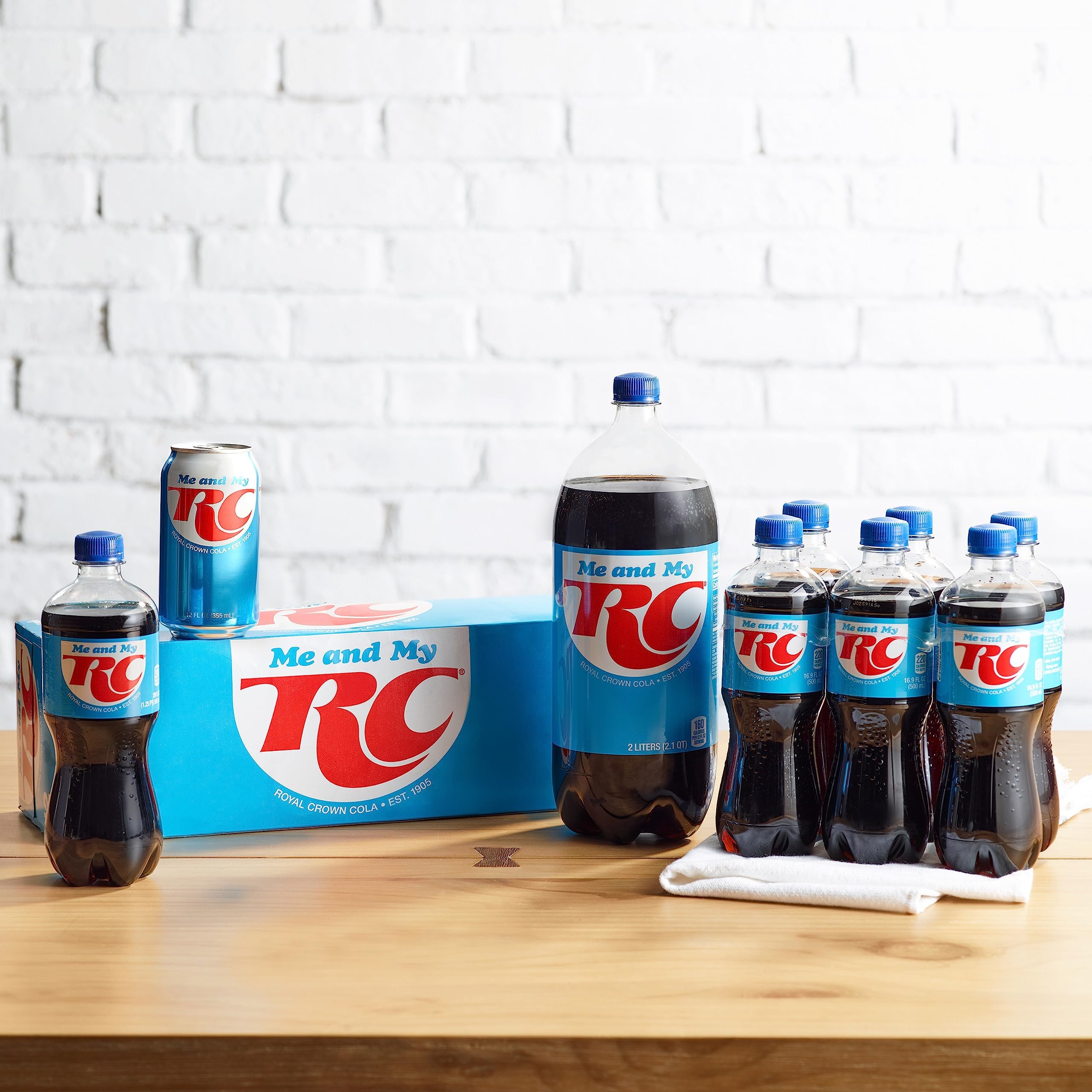 RC Cola Soda, 12 fl oz cans, 12 pack - RC Cola