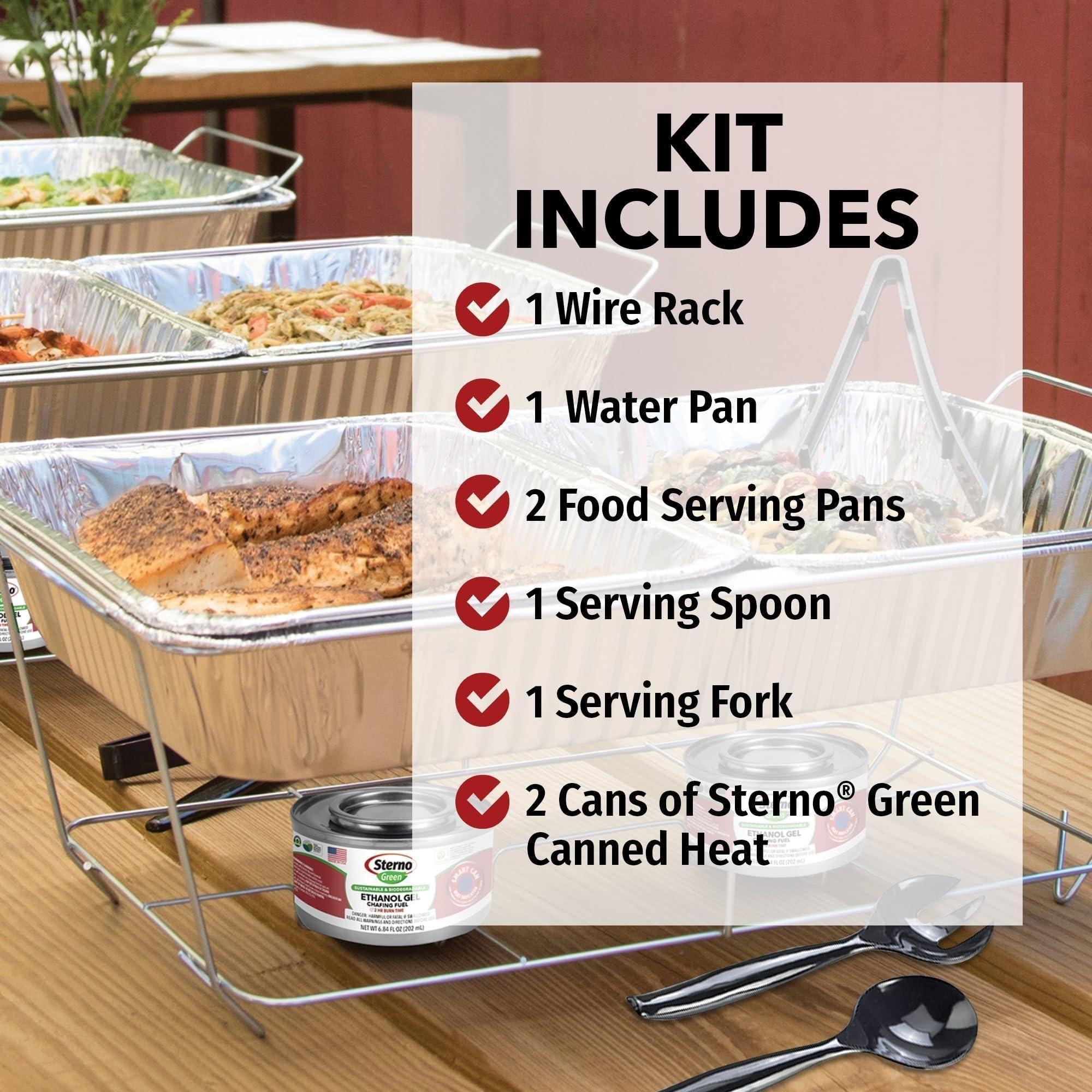Sterno 70182 Full Size Buffet Kit - Sterno