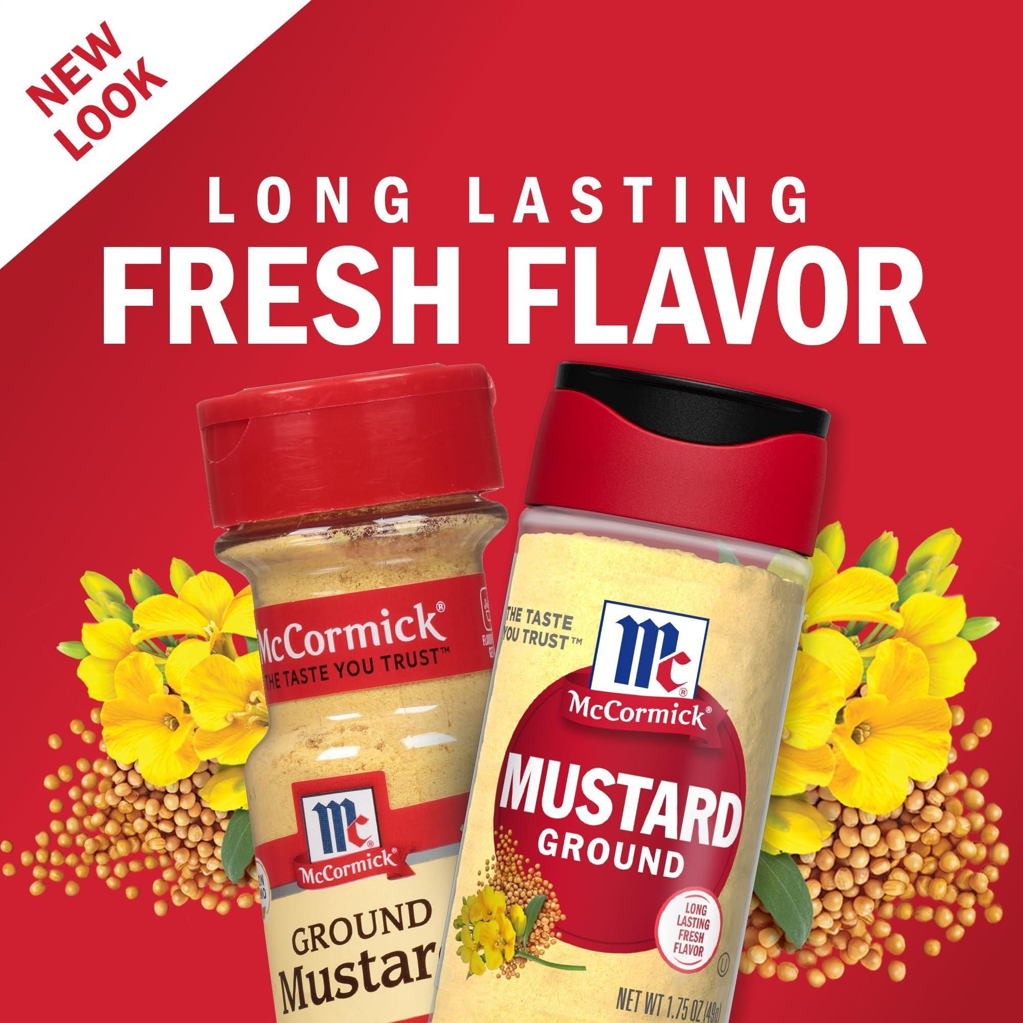 McCormick Premium Ground Mustard Spice, 1.75 Oz - McCormick