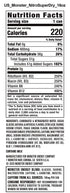 Monster Energy Nitro Super Dry Maximum Strength Drink 16, 384 Fl Oz