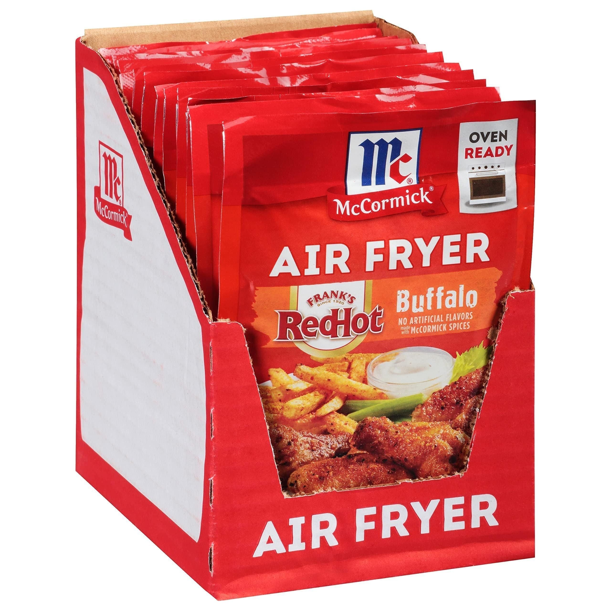 McCormick Buffalo Air Fryer Seasoning Mix, 1.25 oz (Pack of 12) - McCormick