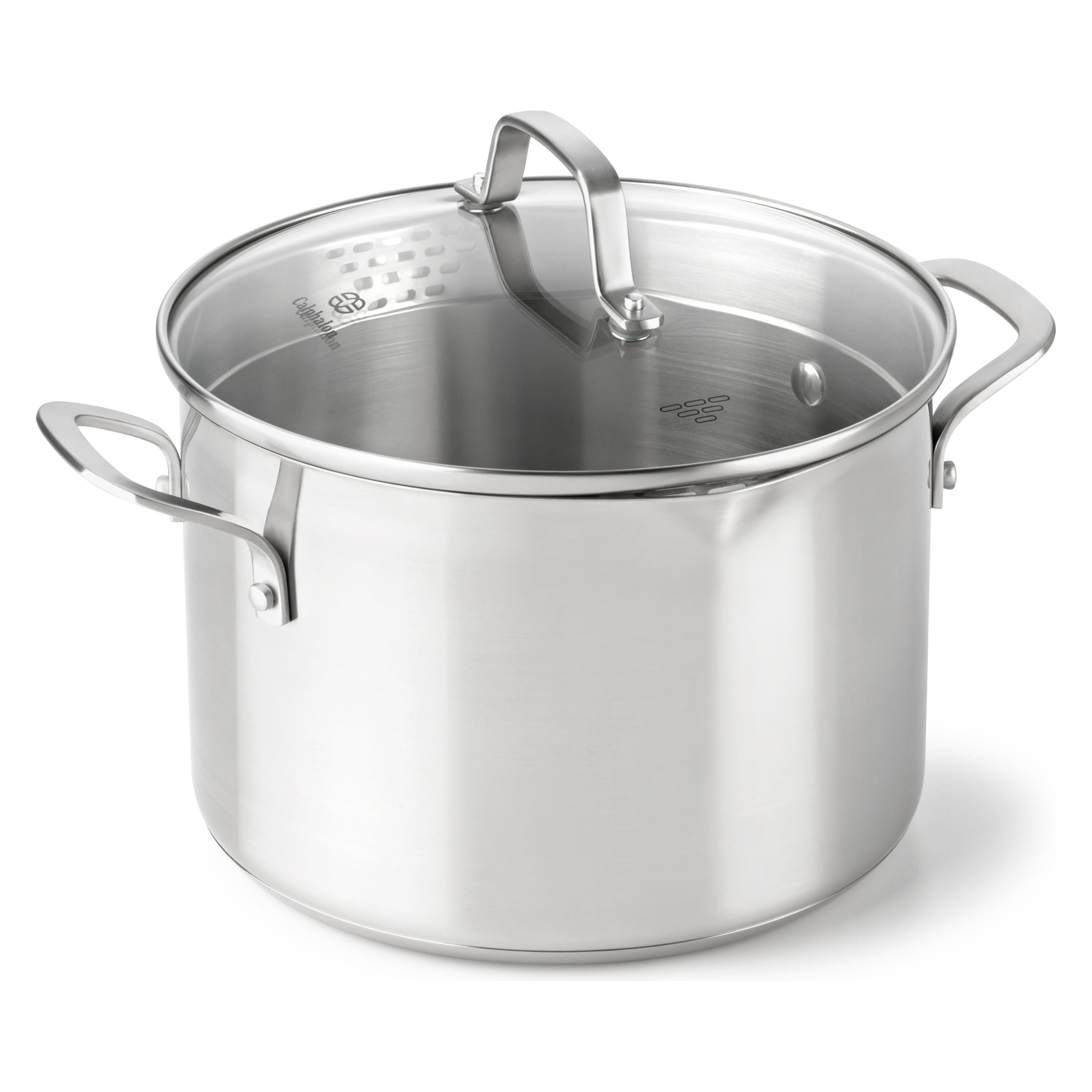 Calphalon Classic Stainless Steel 6-Quart Stock Pot with Cover - Calphalon