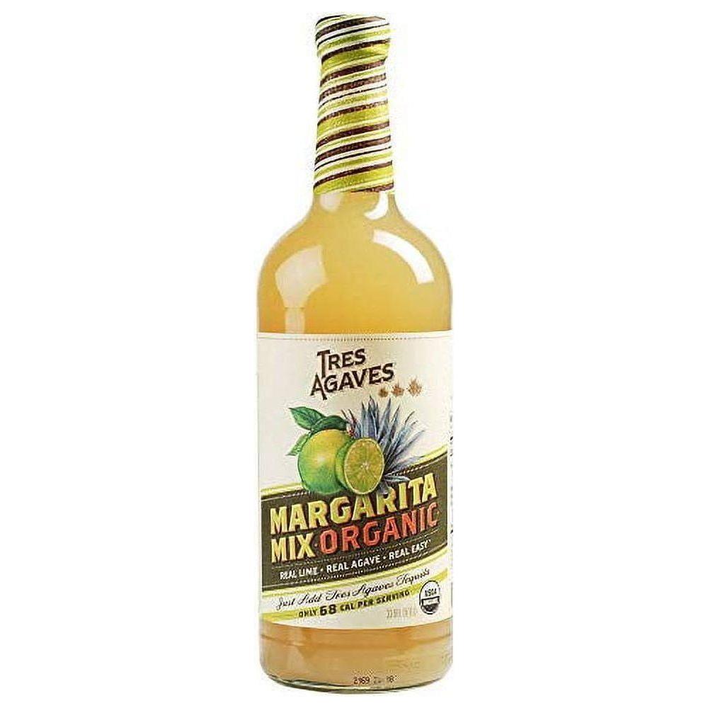 Tres Agaves Organic-Non-Alcoholic- Margarita Mix 4-Pack (1L Bottles) - Tres Agaves